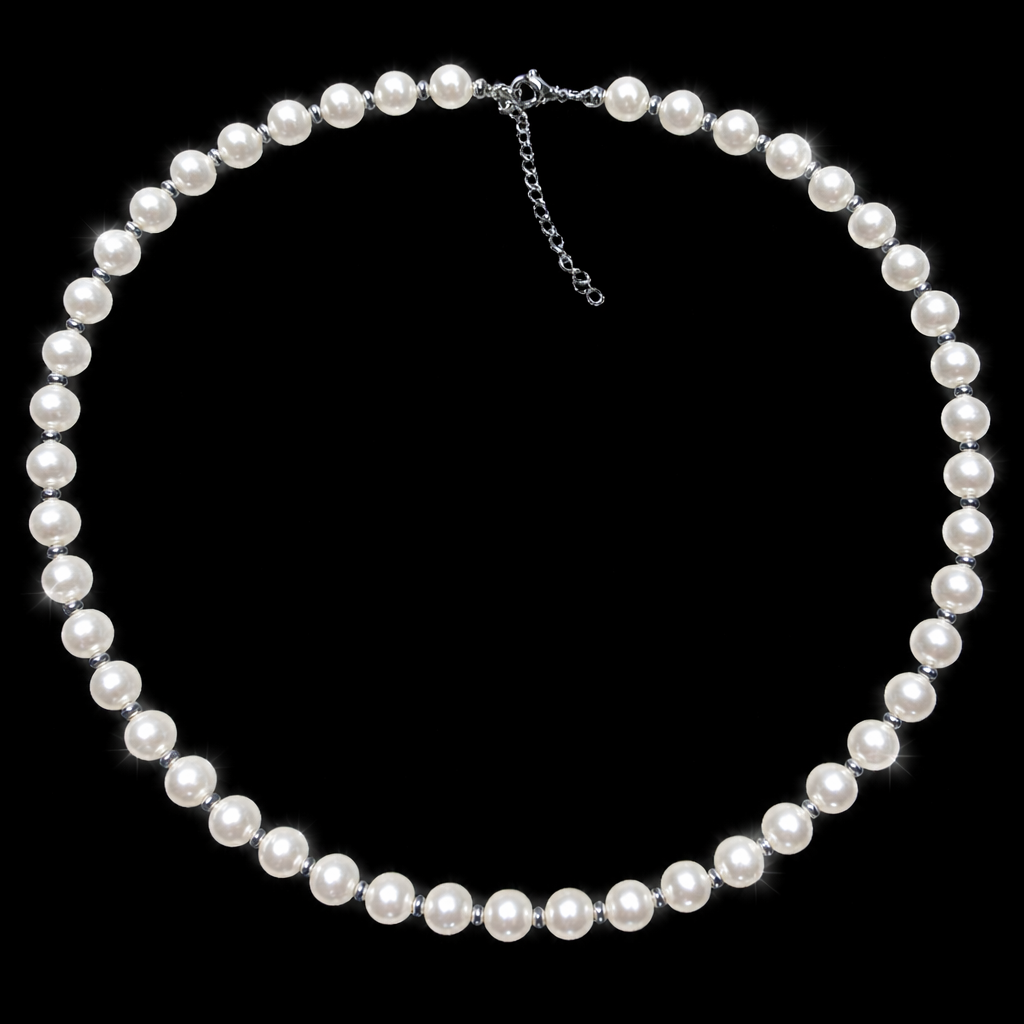 Collana di Perle Bianche