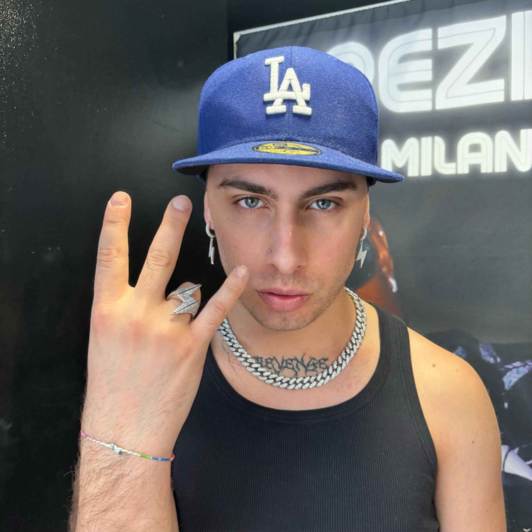 Orecchini Fulmine Luxury Rhodium - Preziosi Milano