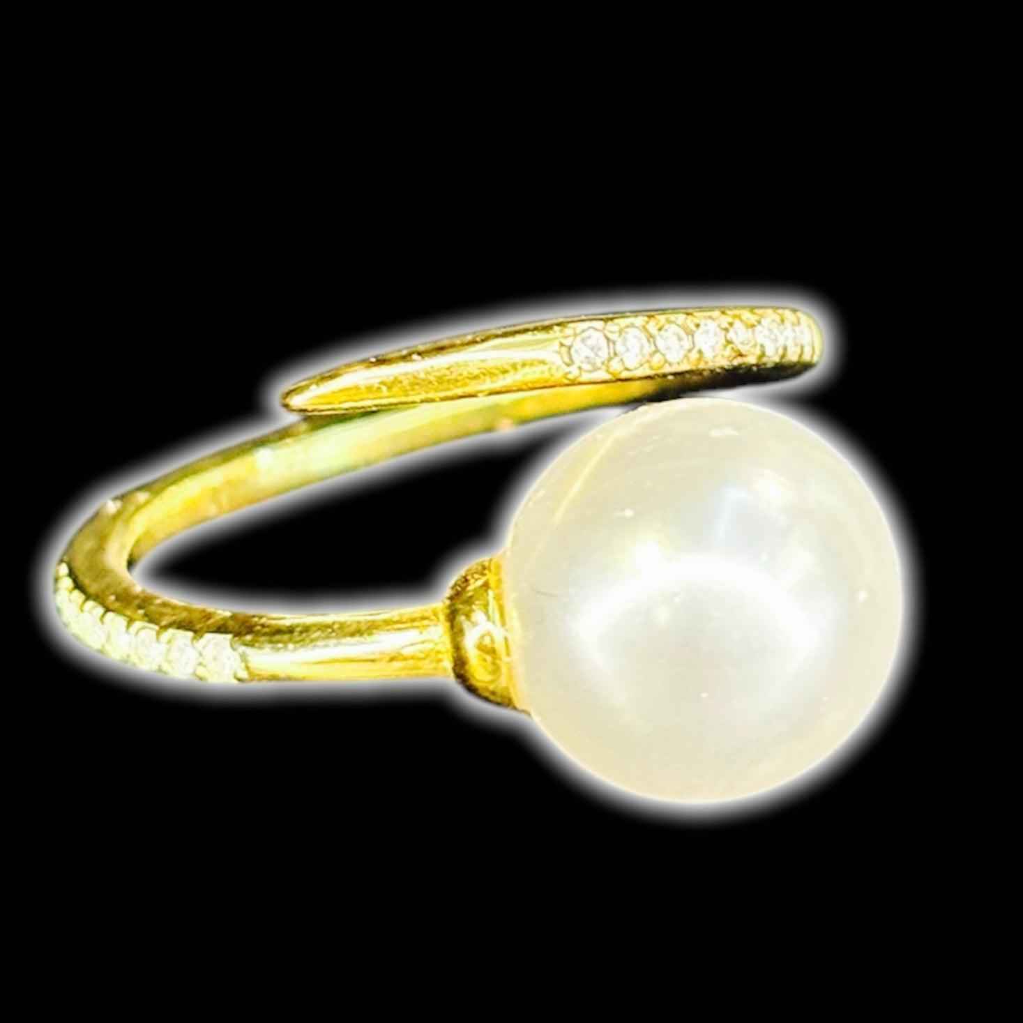 Anello Perla Oro - Preziosi Milano