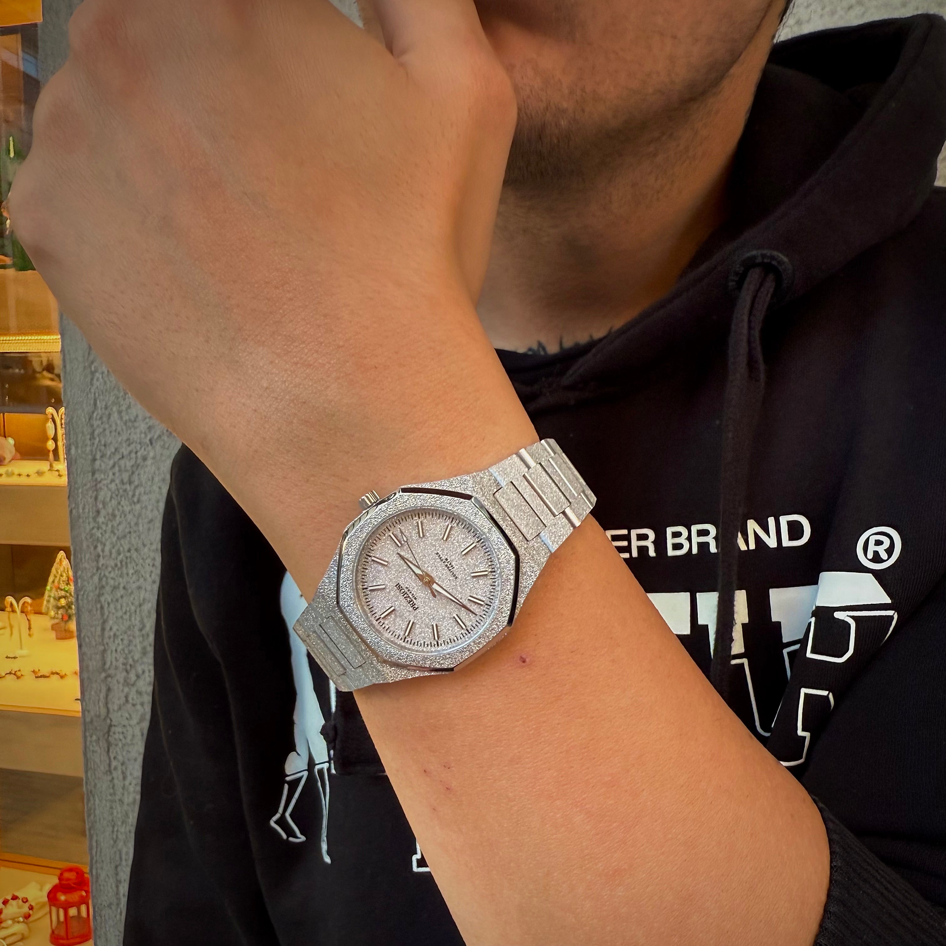 Preziosi Milano Eclipse Full Silver 34mm - Preziosi Milano