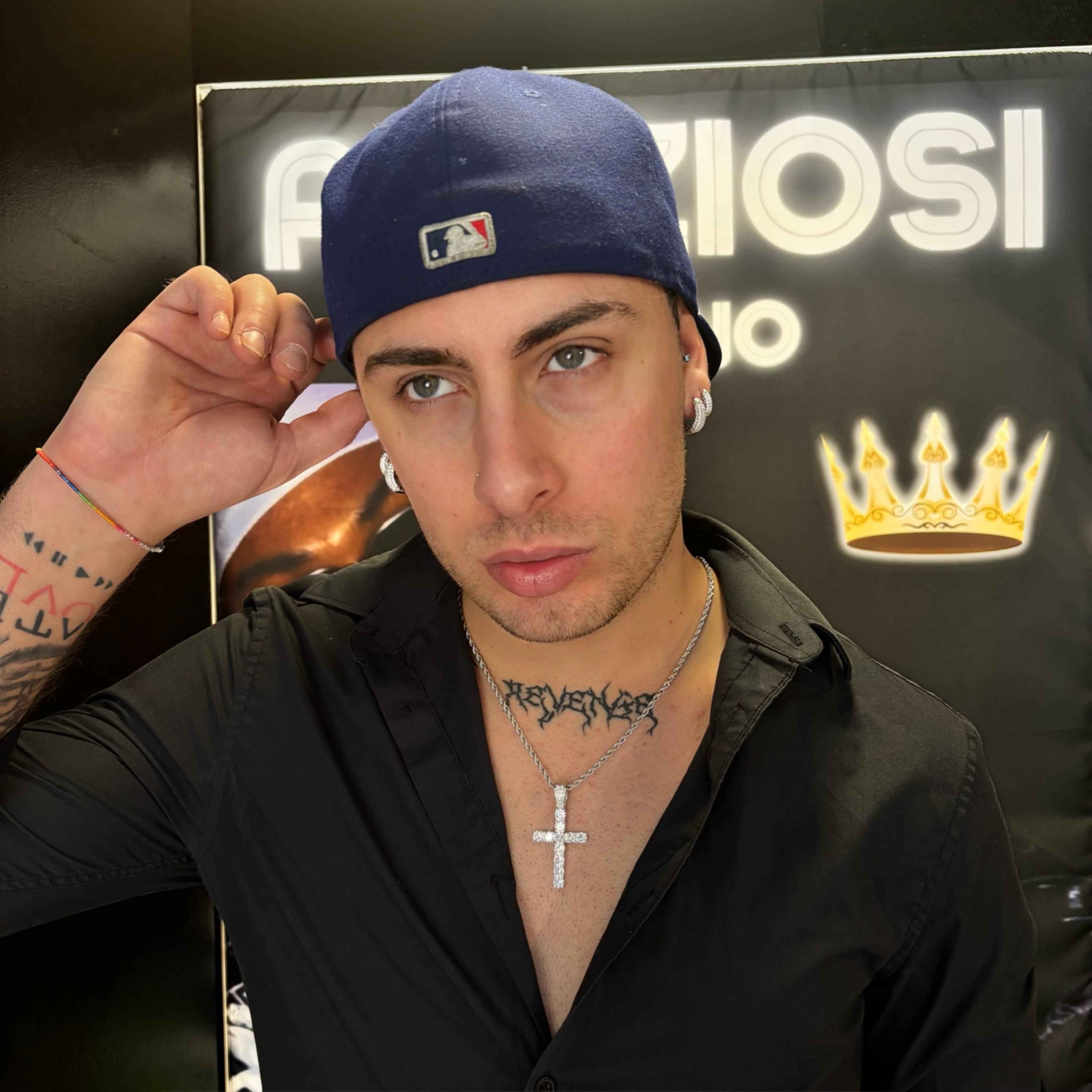 Ciondolo Cross Diamond Argento - Preziosi Milano