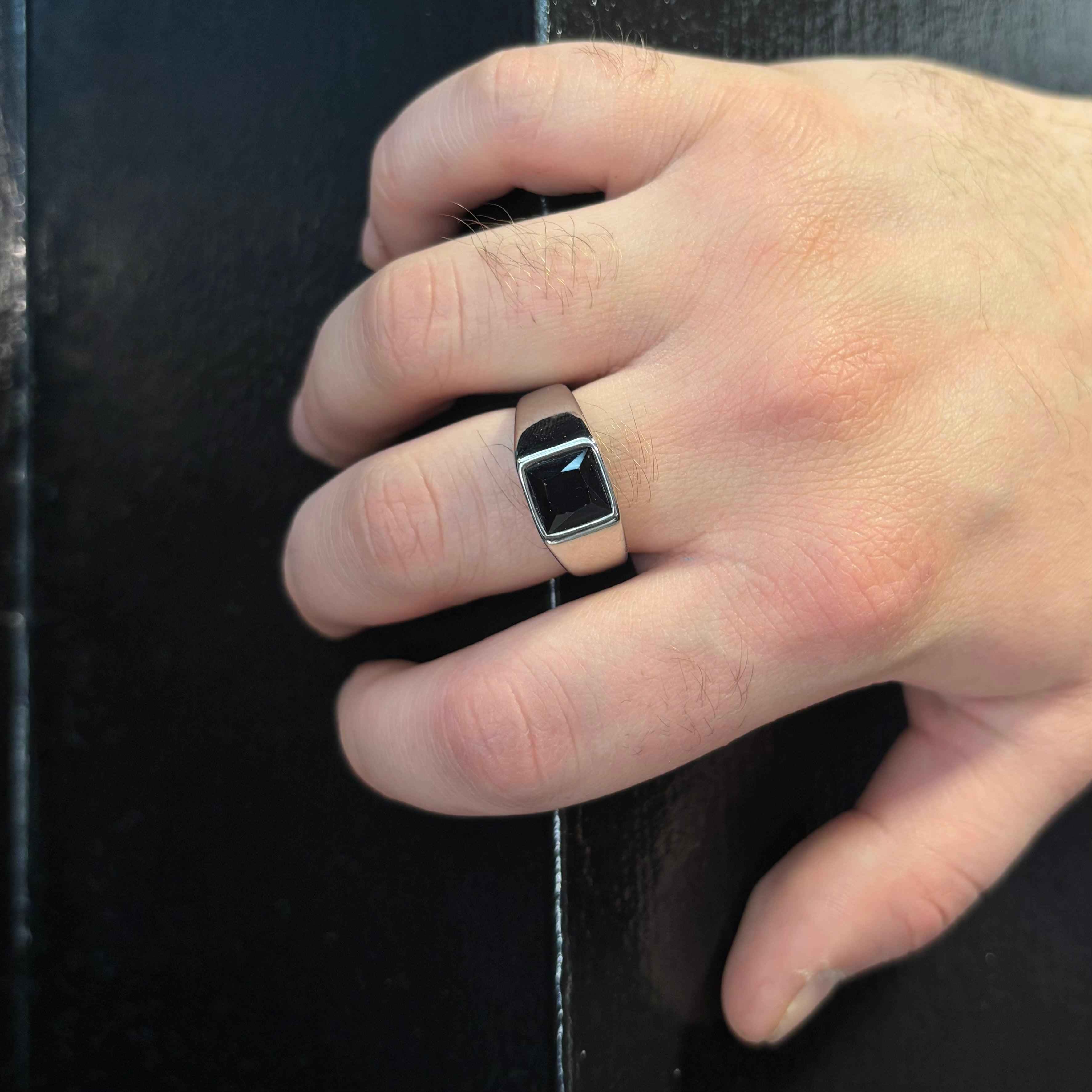 Anello Aura Nero - Preziosi Milano