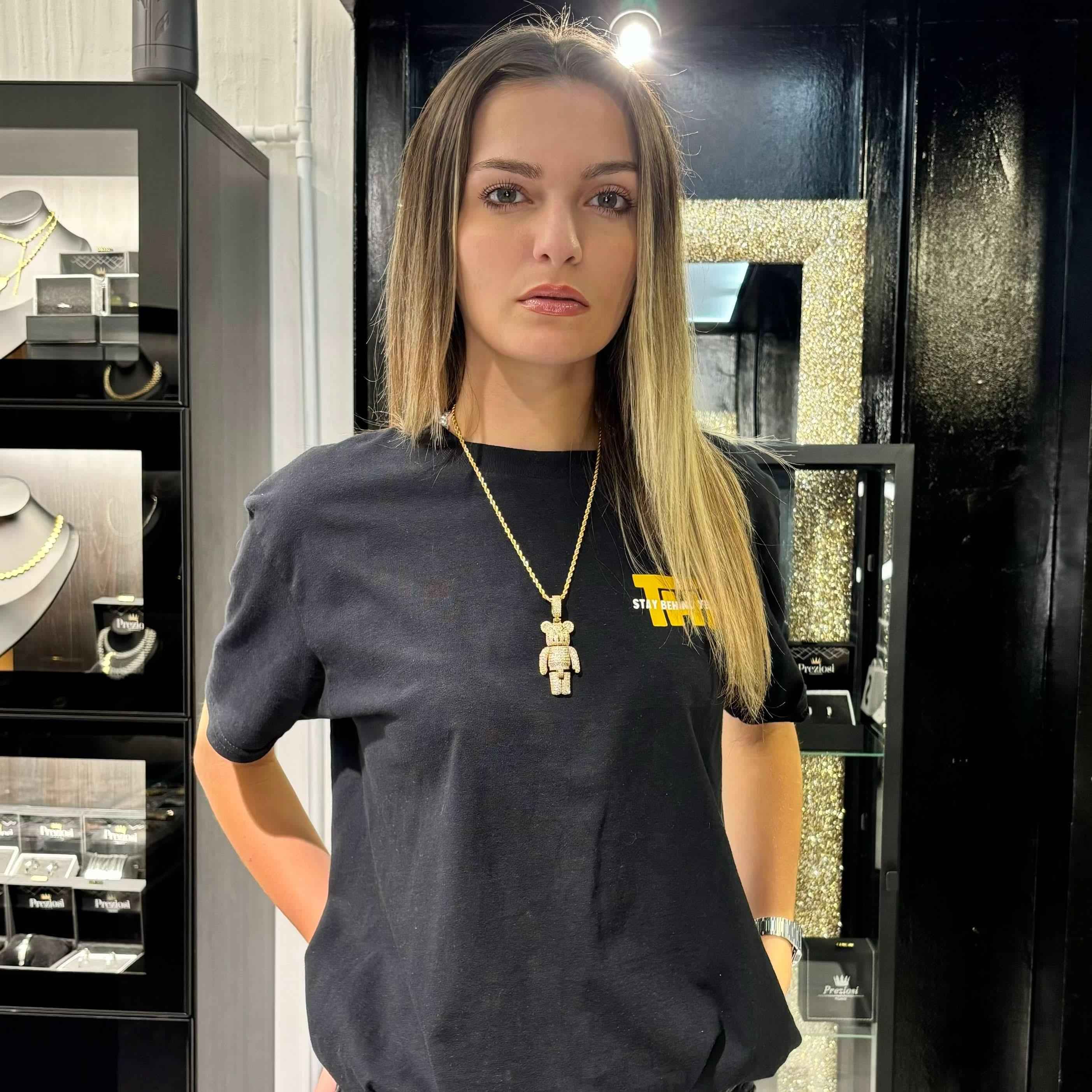 Ciondolo Bearbrick - Preziosi Milano