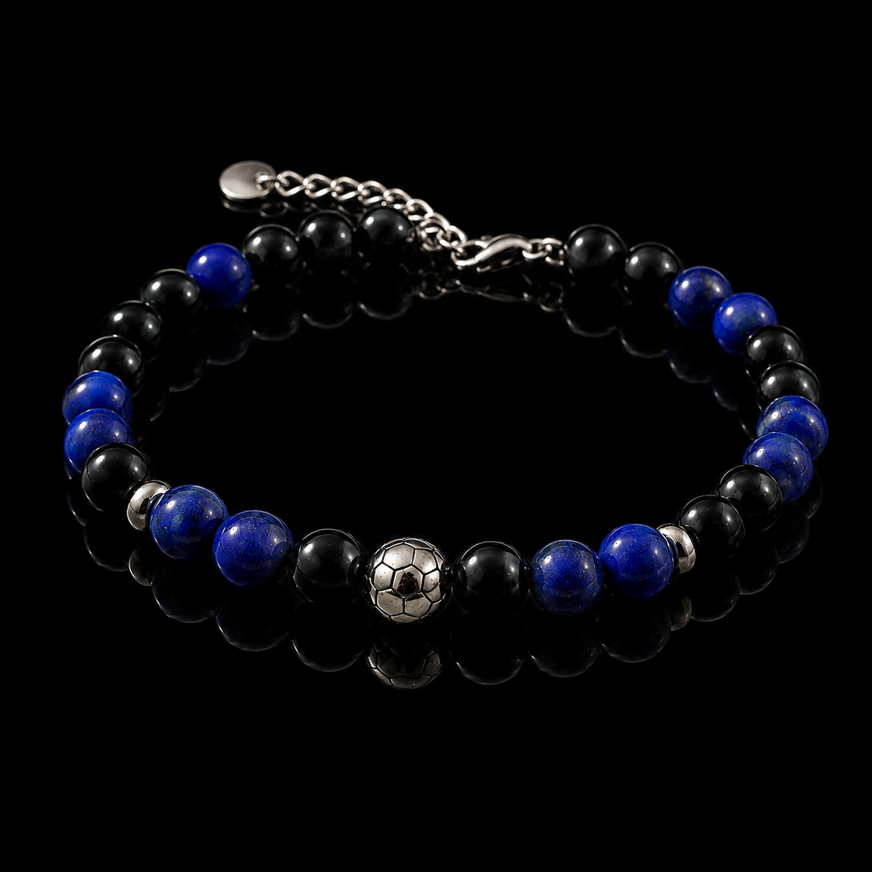 Bracciale Ultras Nero azzurro