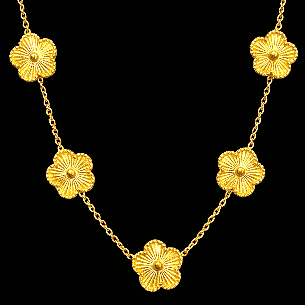 Collana Golden Flower