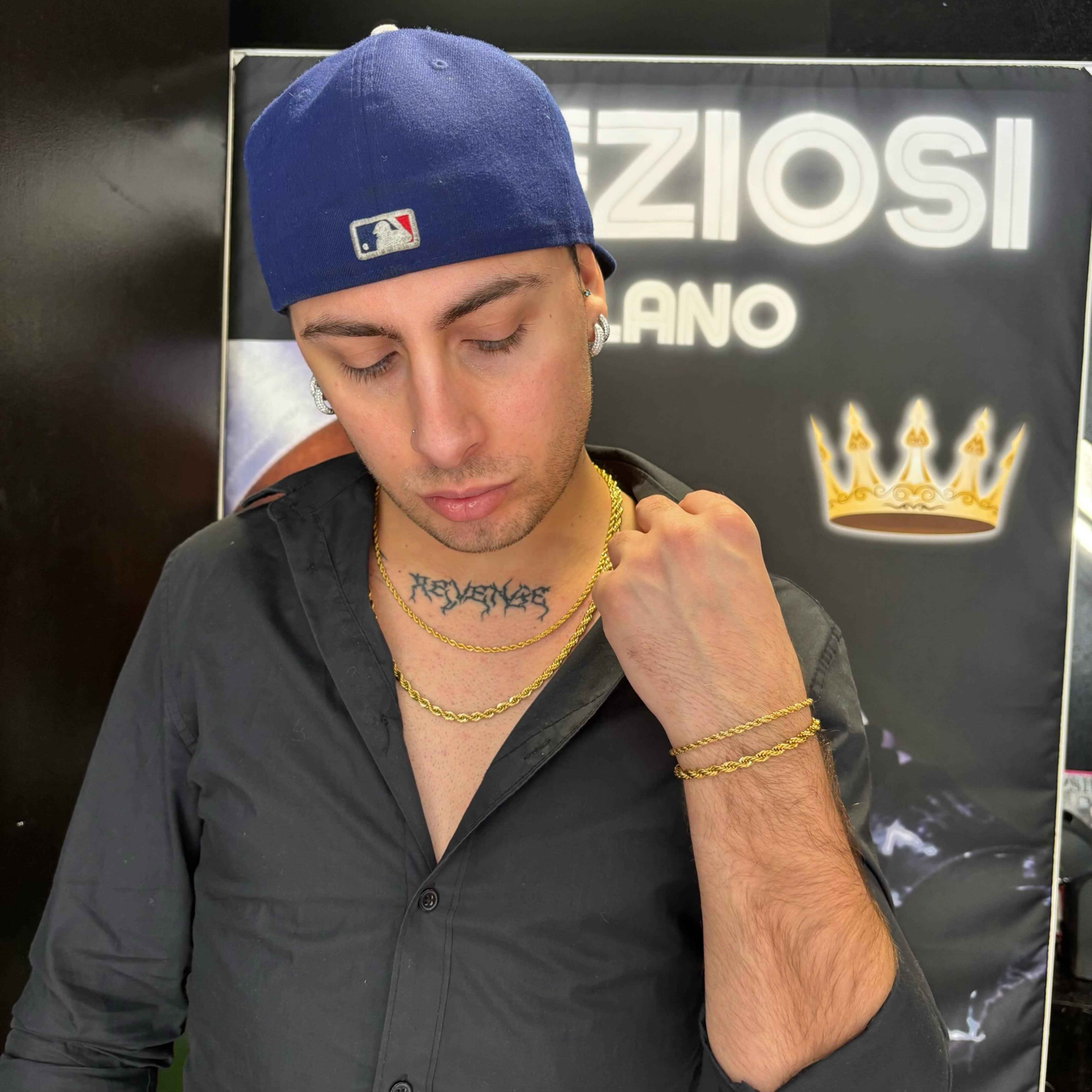 Collana Treccia Oro - Preziosi Milano