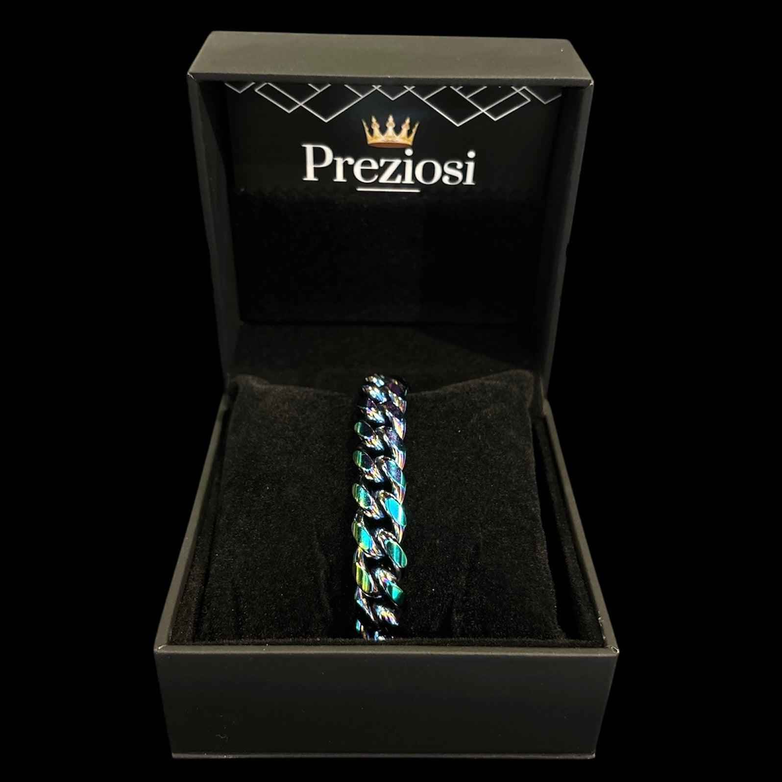 Bracciale Cubano Olografico - Preziosi Milano