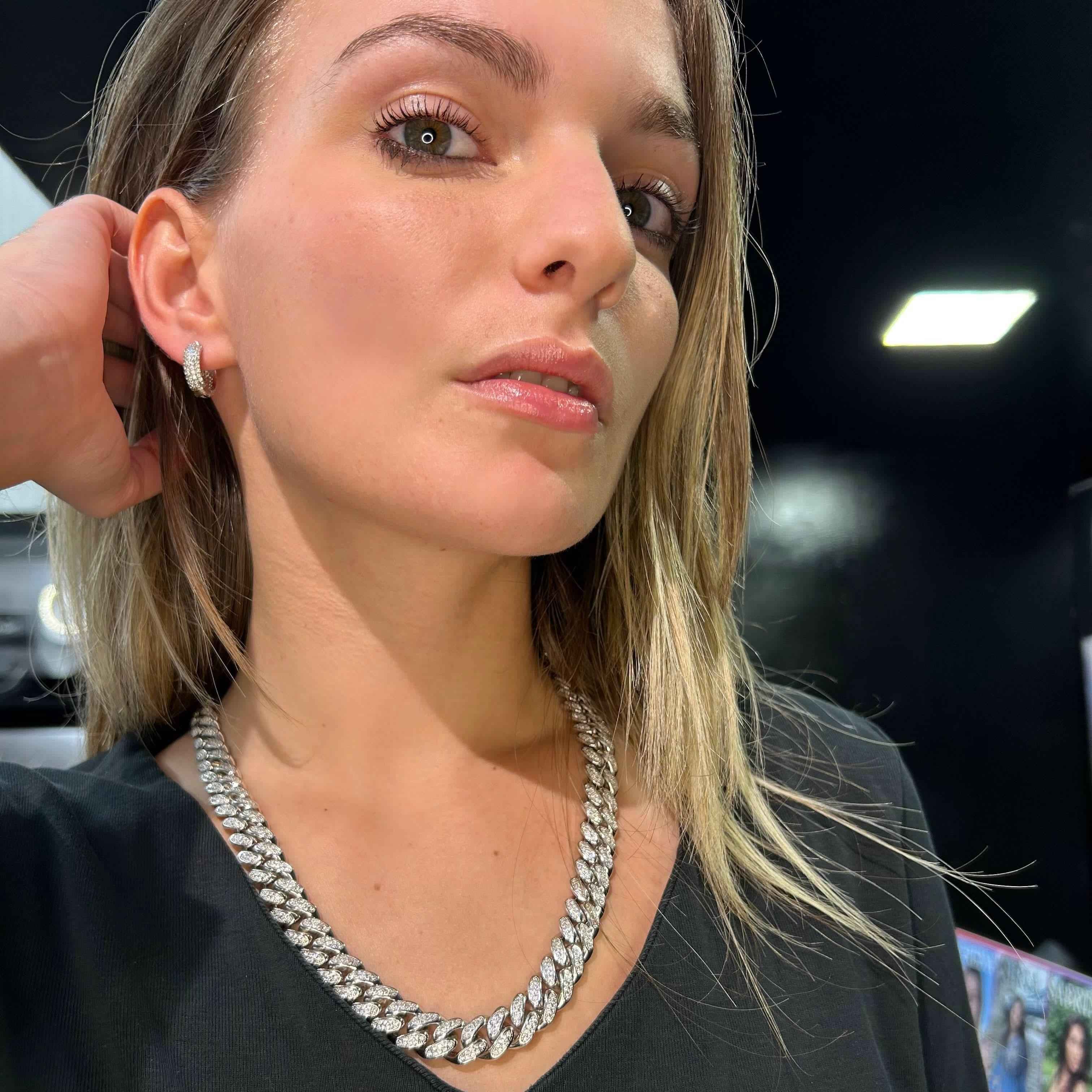 Collana Ice Fresh 12mm Argento 925 - Preziosi Milano