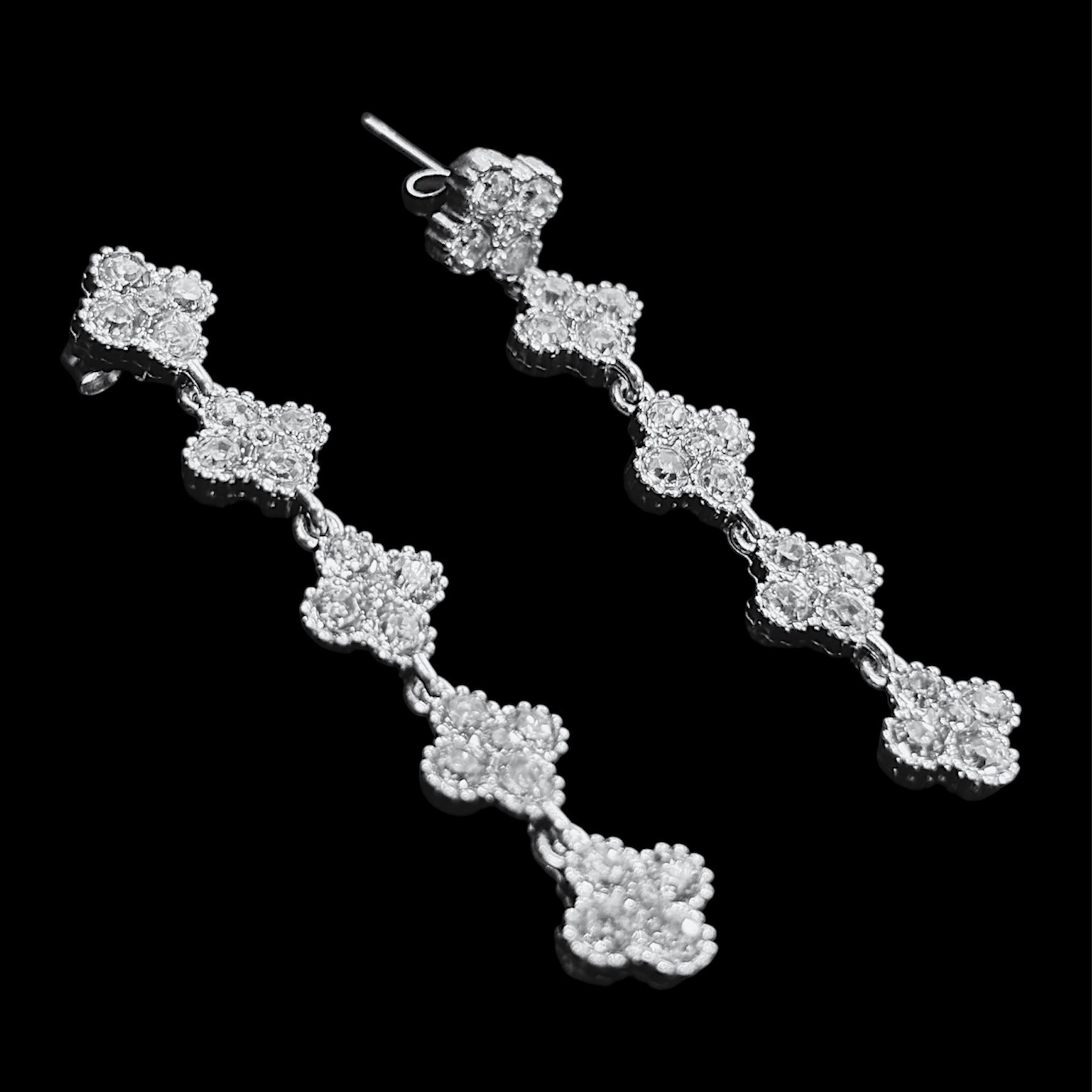 Orecchini Cristal Flower - Preziosi Milano