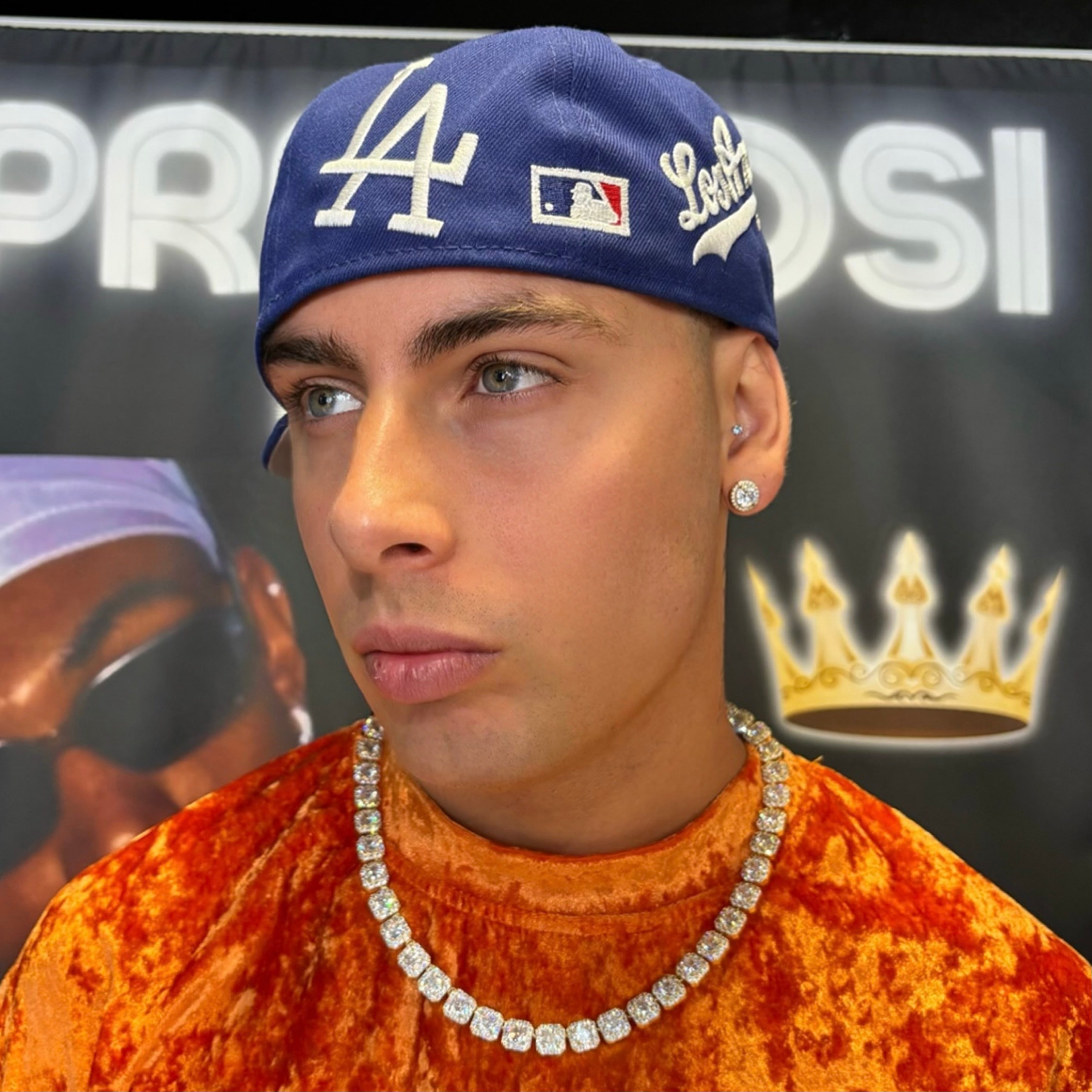 Orecchini Cristal Oro Acciaio - Preziosi Milano