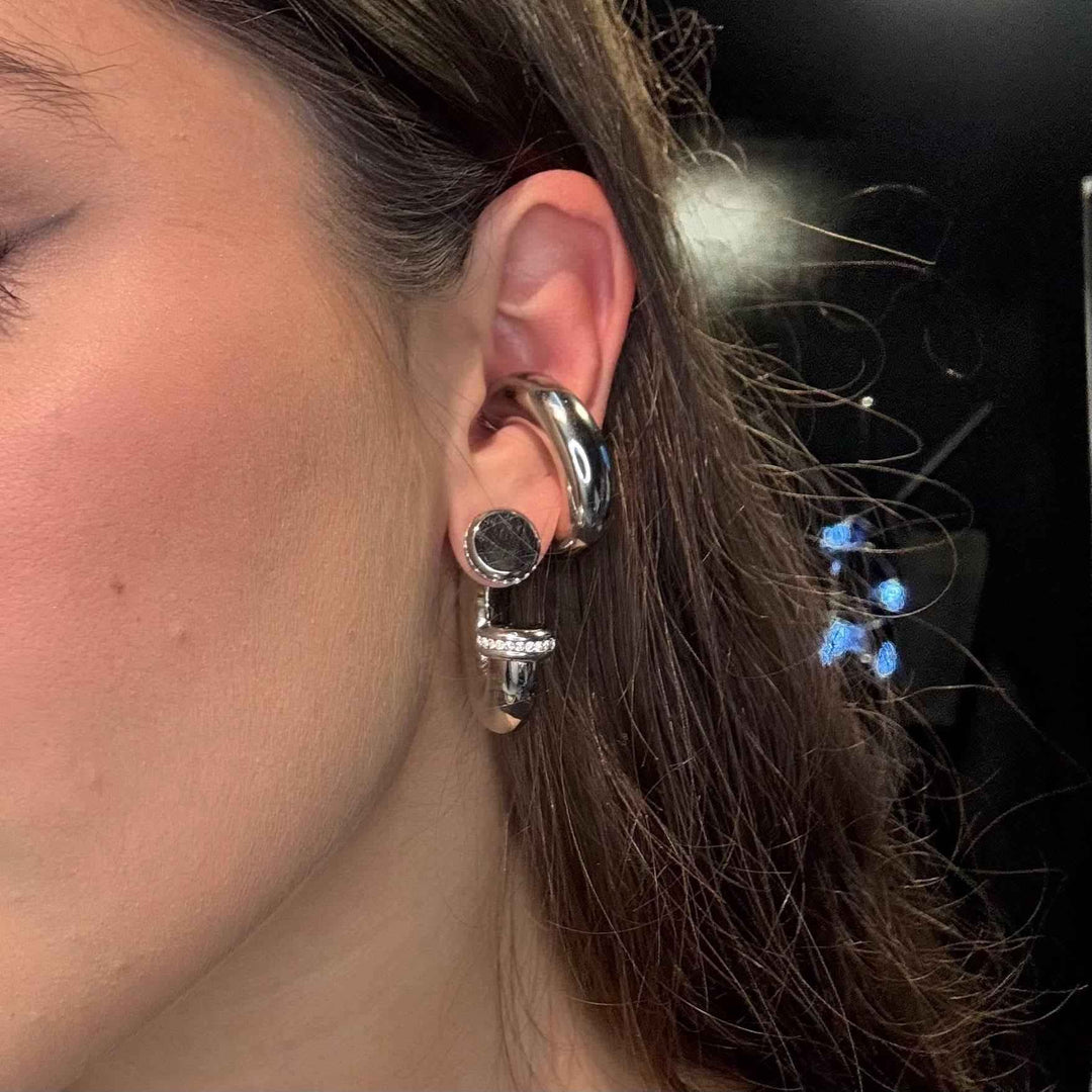 Cuff/Orecchini Argento Doppio Uso - Preziosi Milano