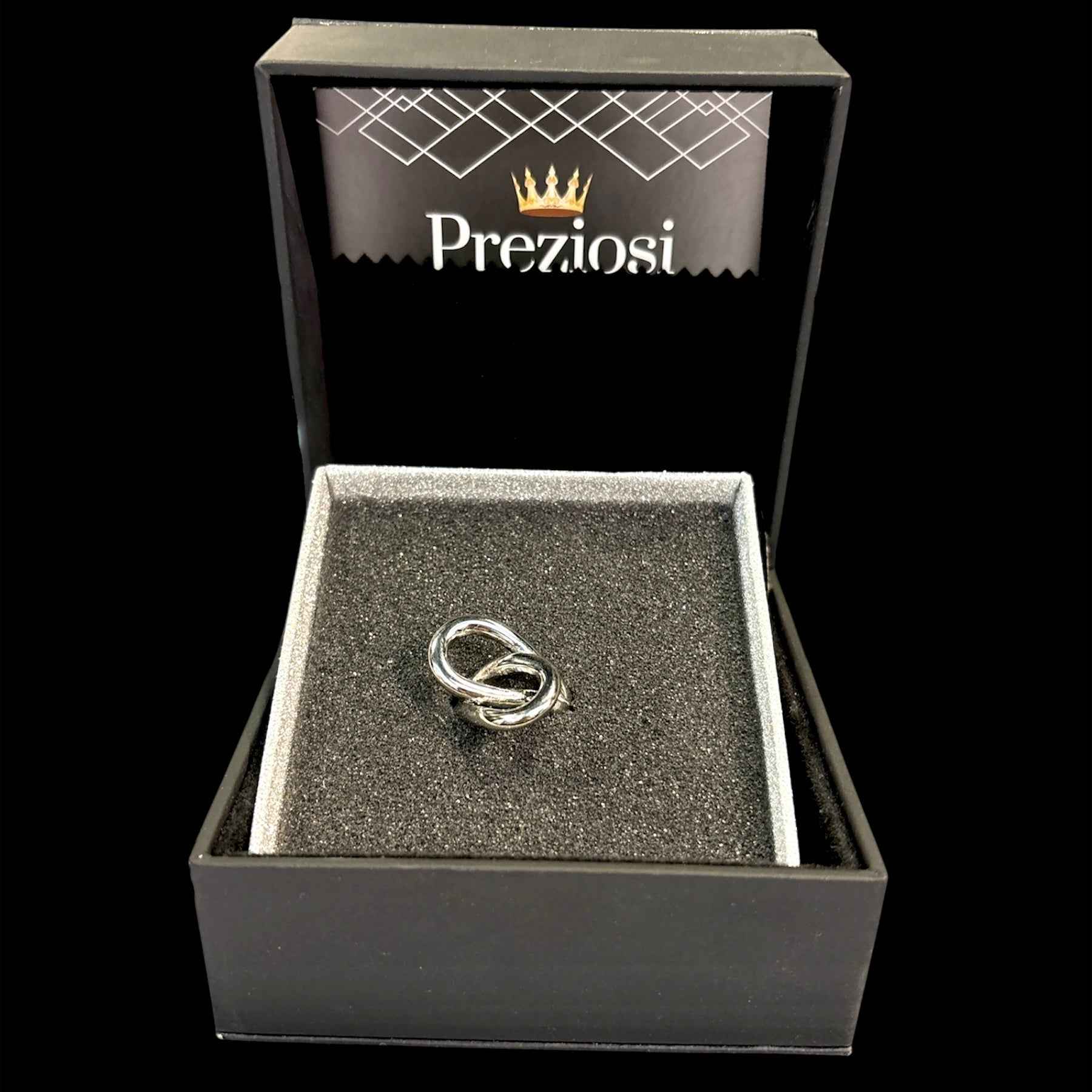 Anello Fiocco Argento - Preziosi Milano