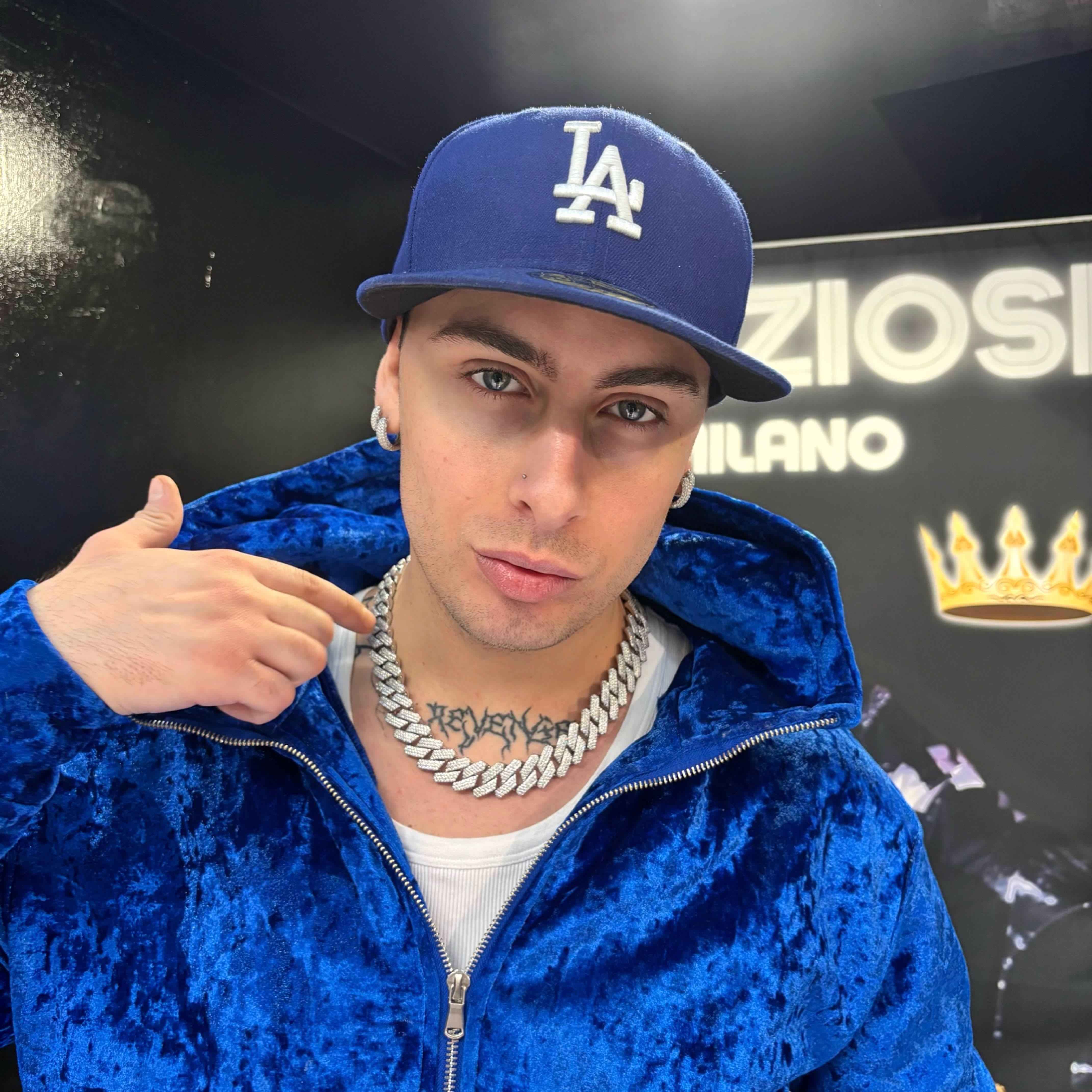 Collana Ice Trap Luxury 19mm - Preziosi Milano