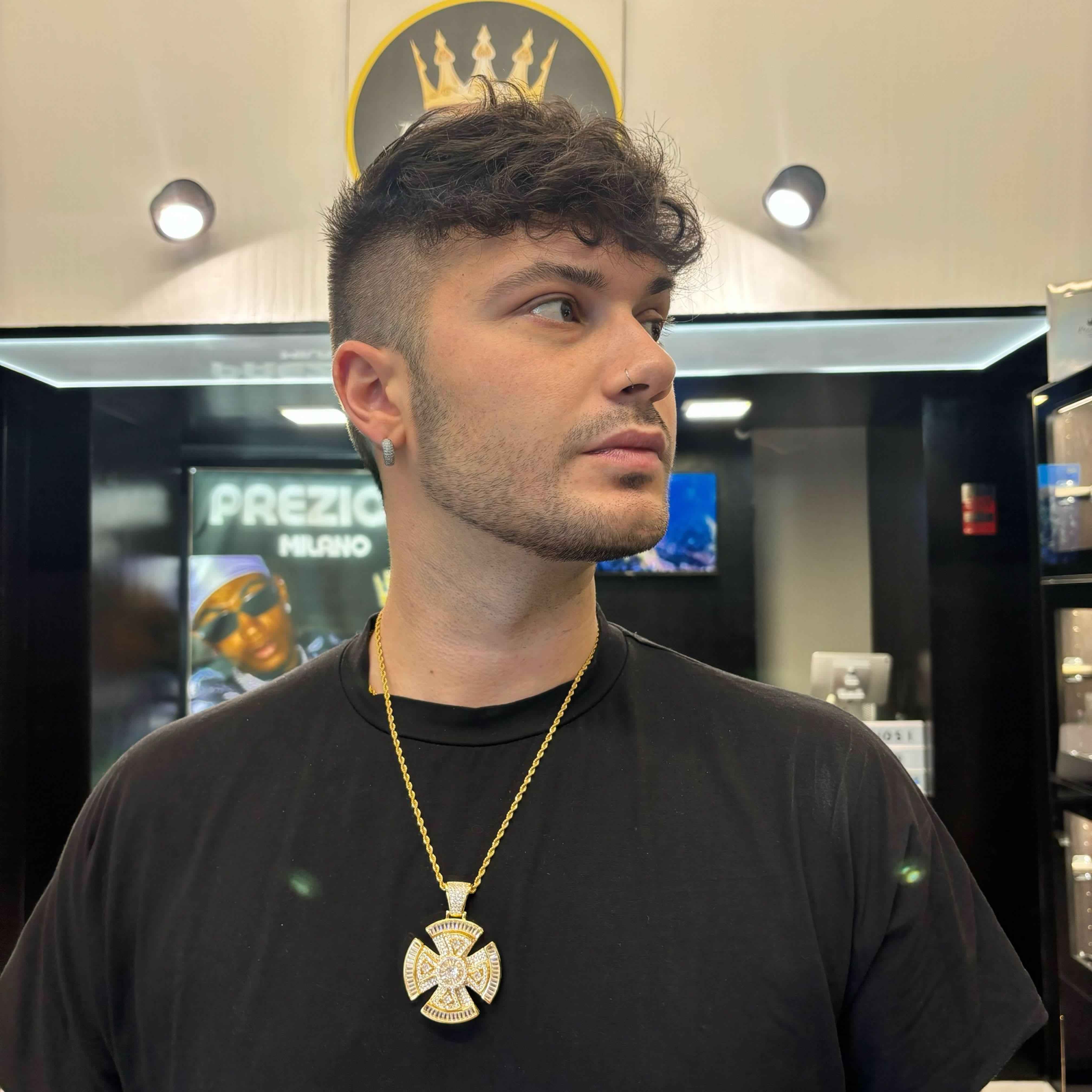 Ciondolo Rotating Cross - Preziosi Milano