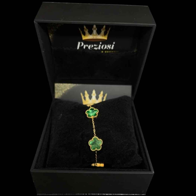 Bracciale Fiori Verdi - Preziosi Milano