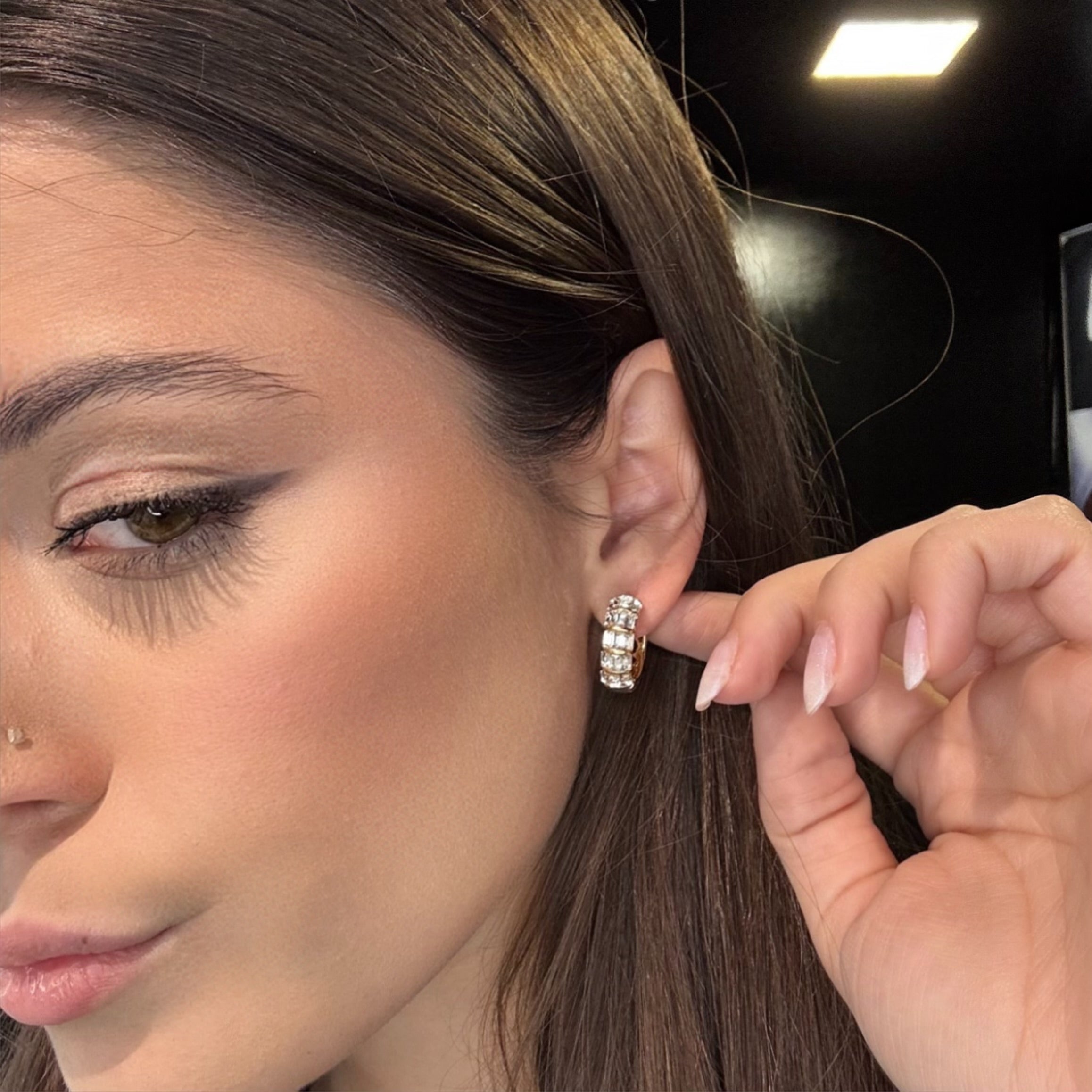 Orecchini Baguette Oro - Preziosi Milano