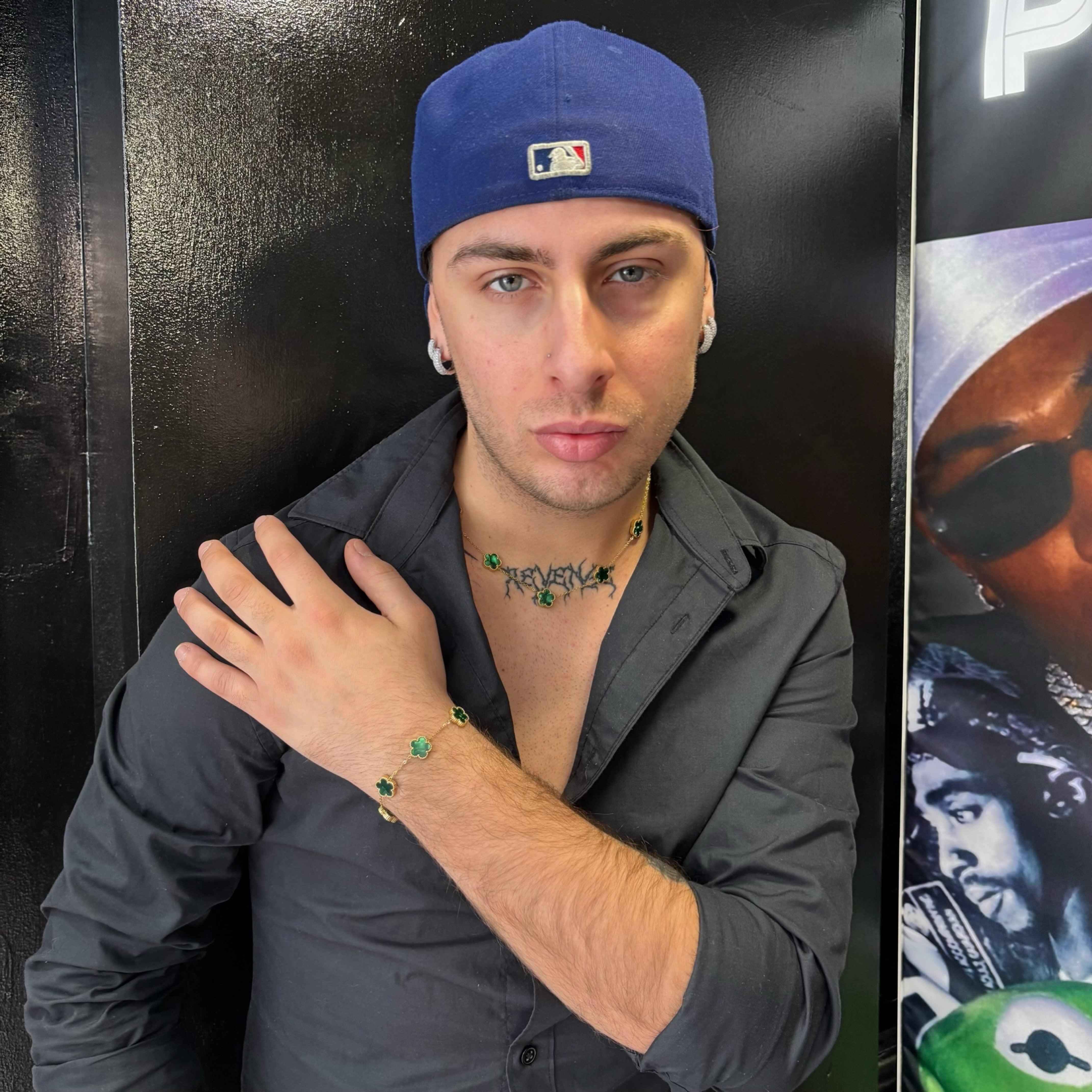 Collana Fiori Verdi - Preziosi Milano