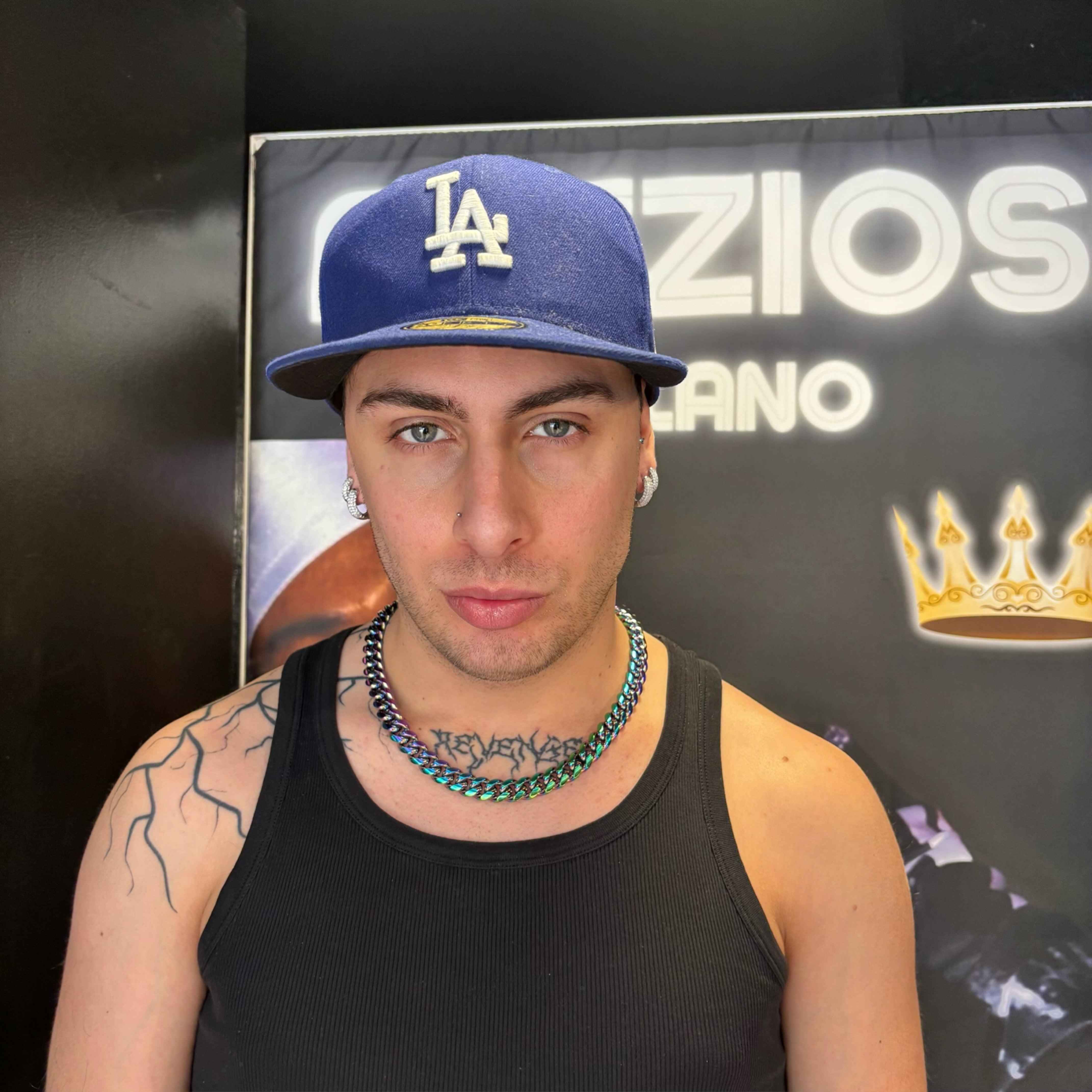 Collana Cubana Olografica - Preziosi Milano