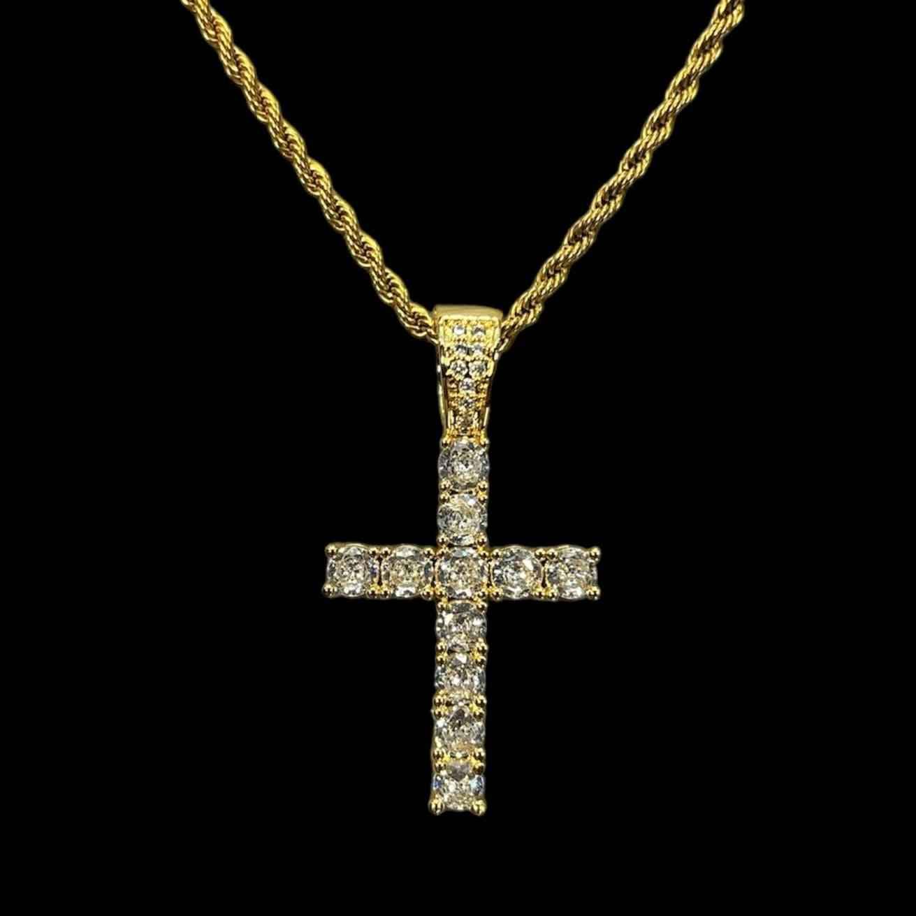 Ciondolo Cross Diamond Oro - Preziosi Milano