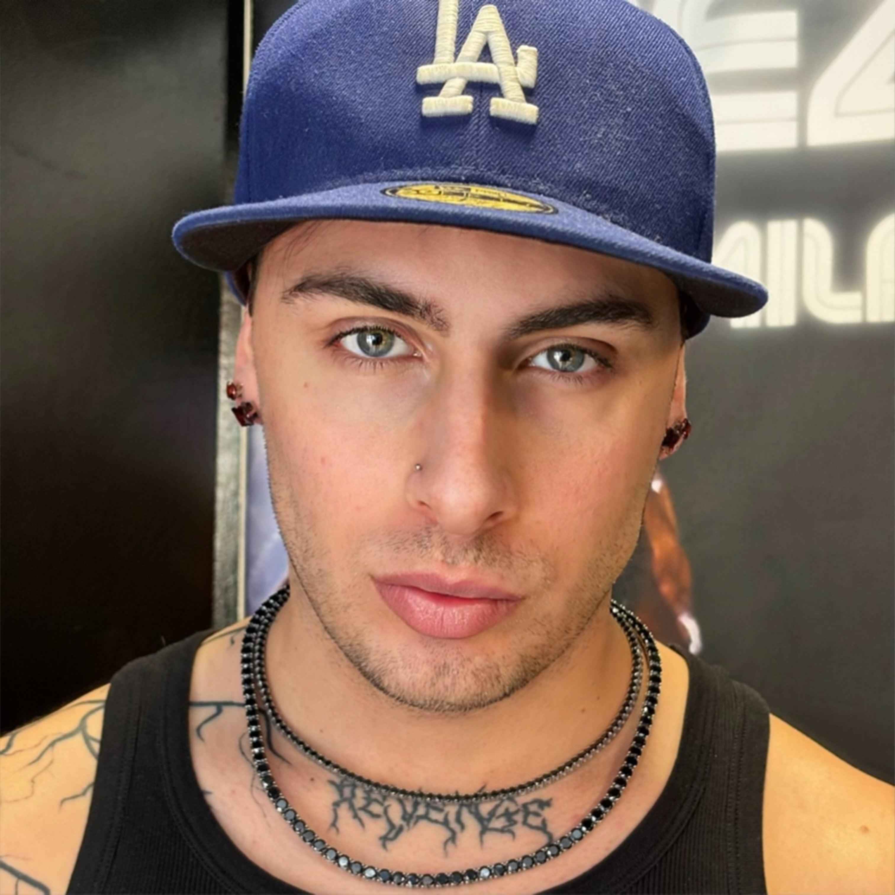 Collana Tennis Nera Luxury - Preziosi Milano