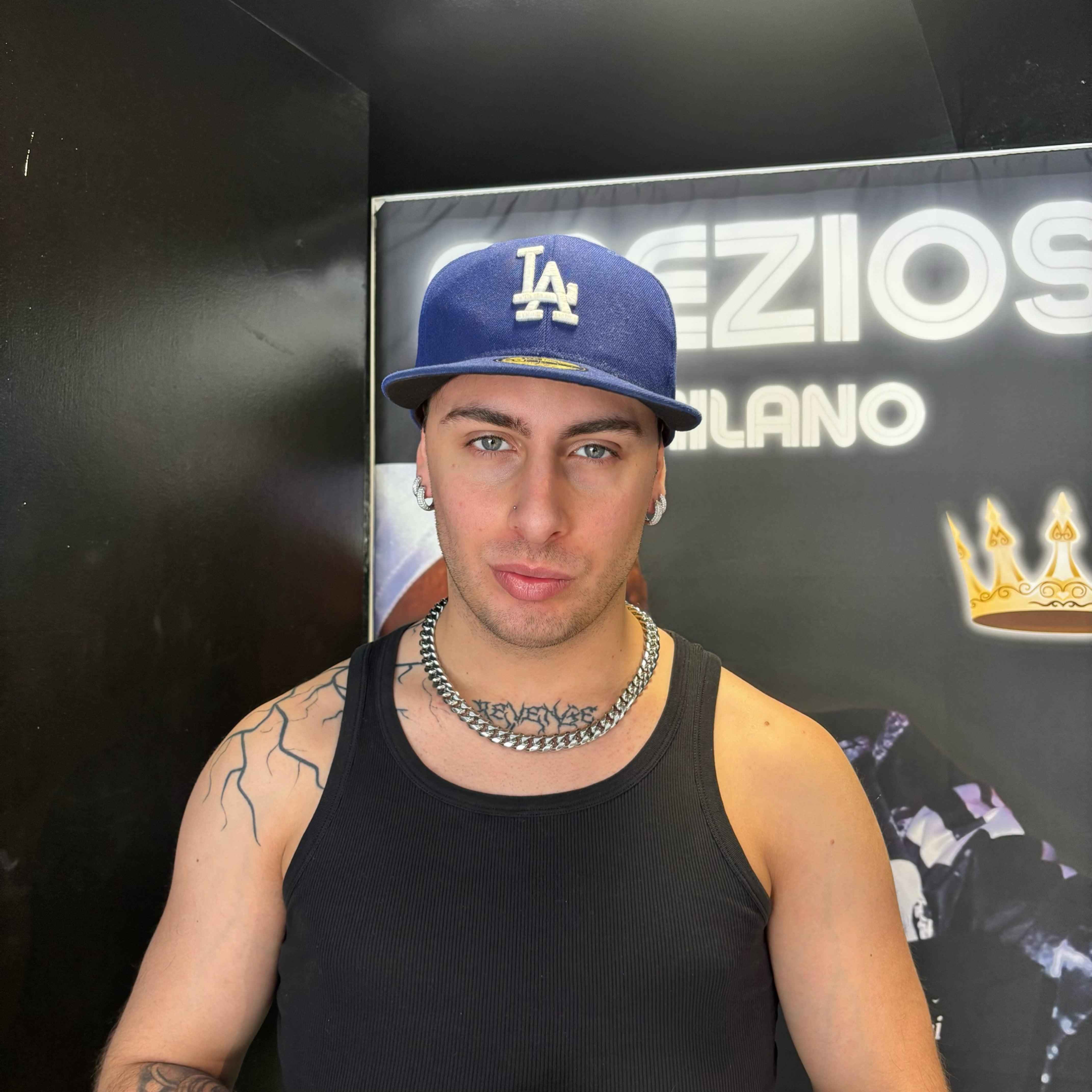 Collana Cubana Argento - Preziosi Milano