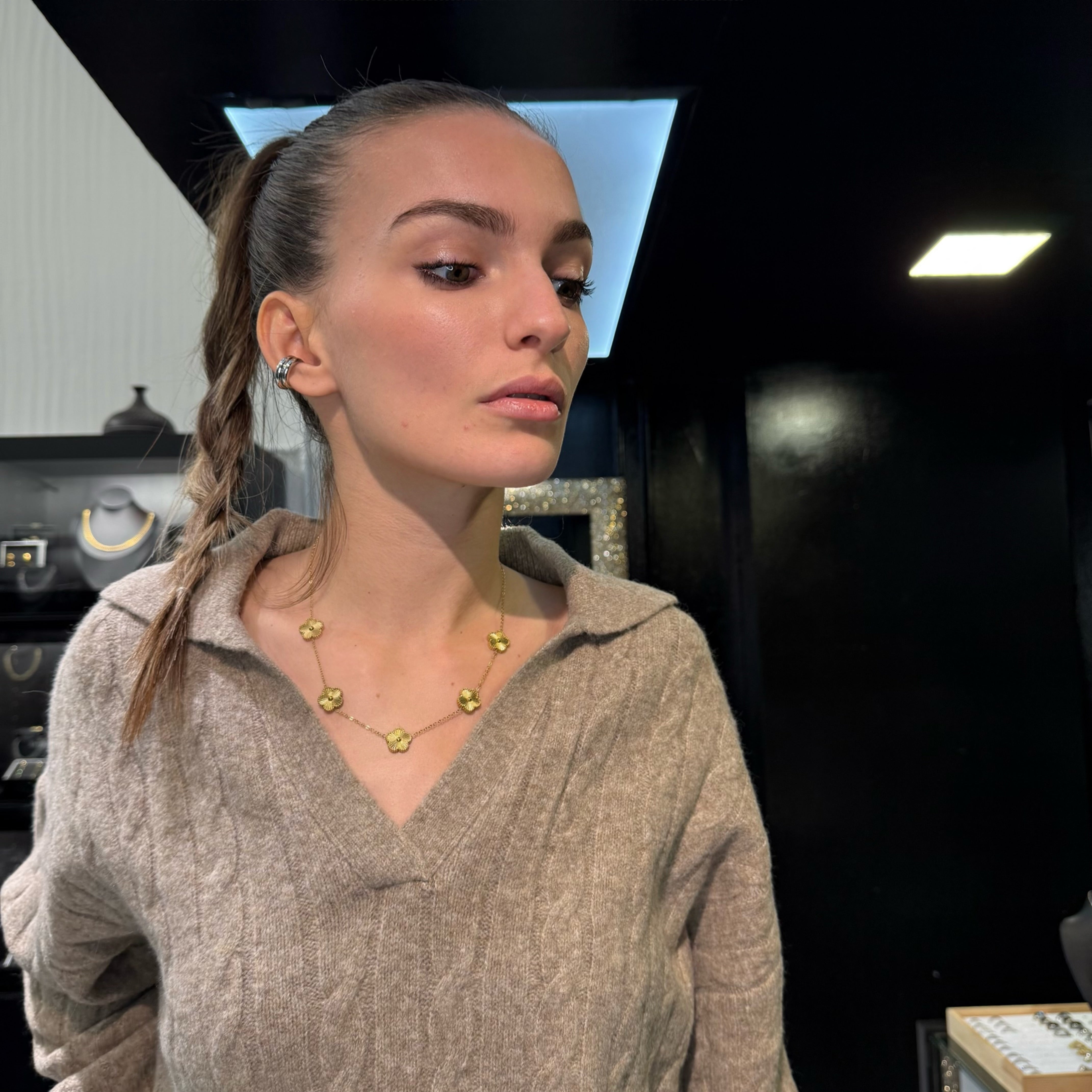 Collana Golden Flower - Preziosi Milano