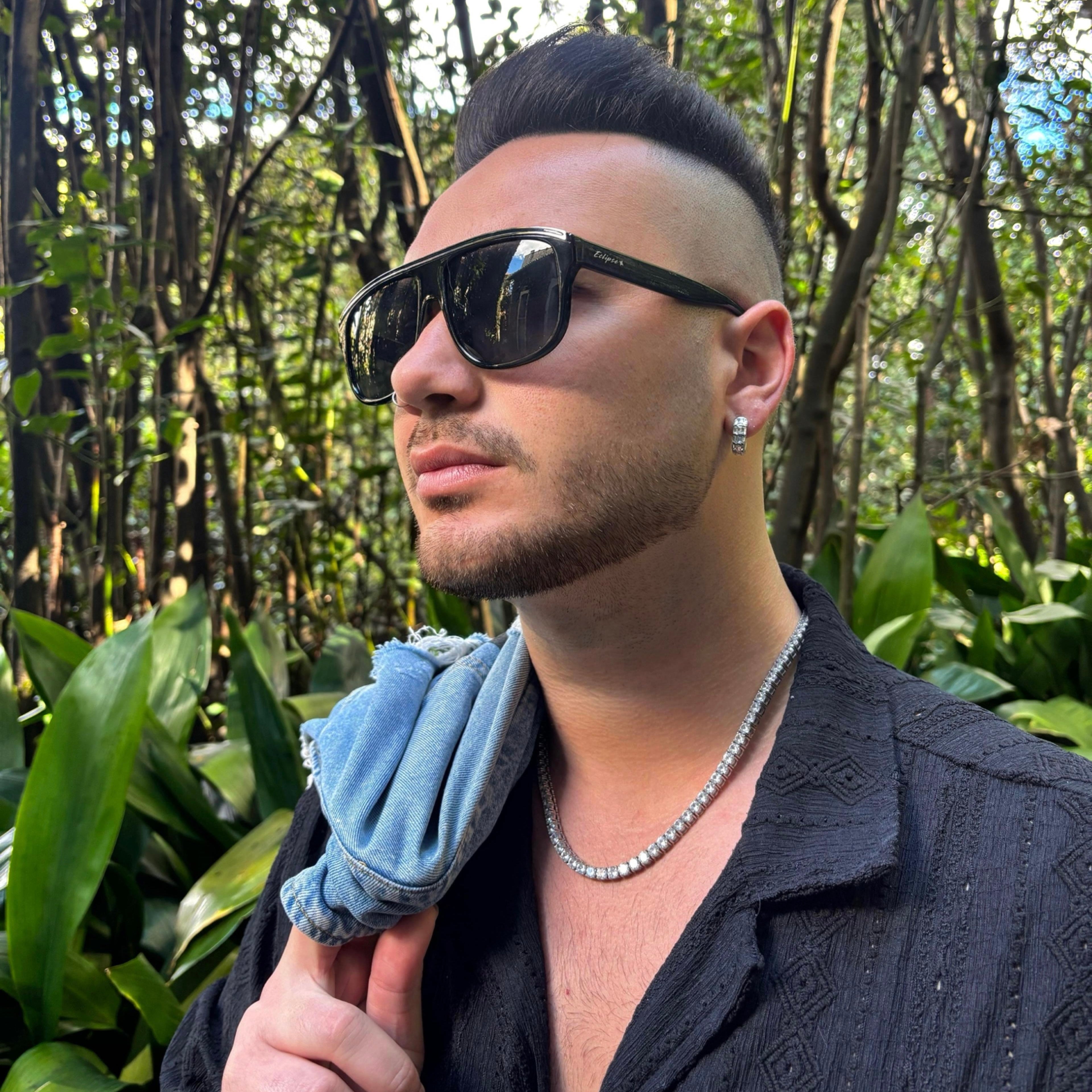 Orecchini Baguette Argento - Preziosi Milano