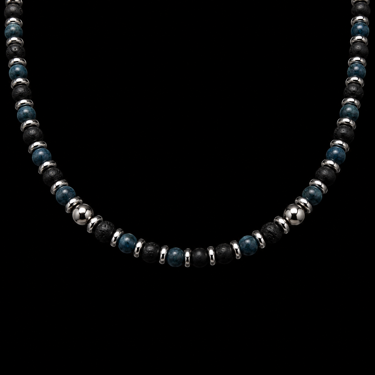 Collana Ultras Nero Azzurra