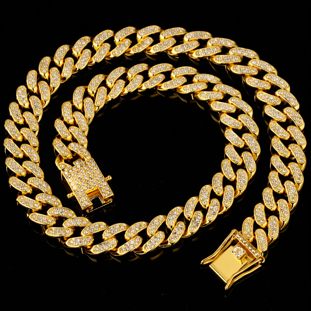 Collana Ice Fresh Oro Unisex