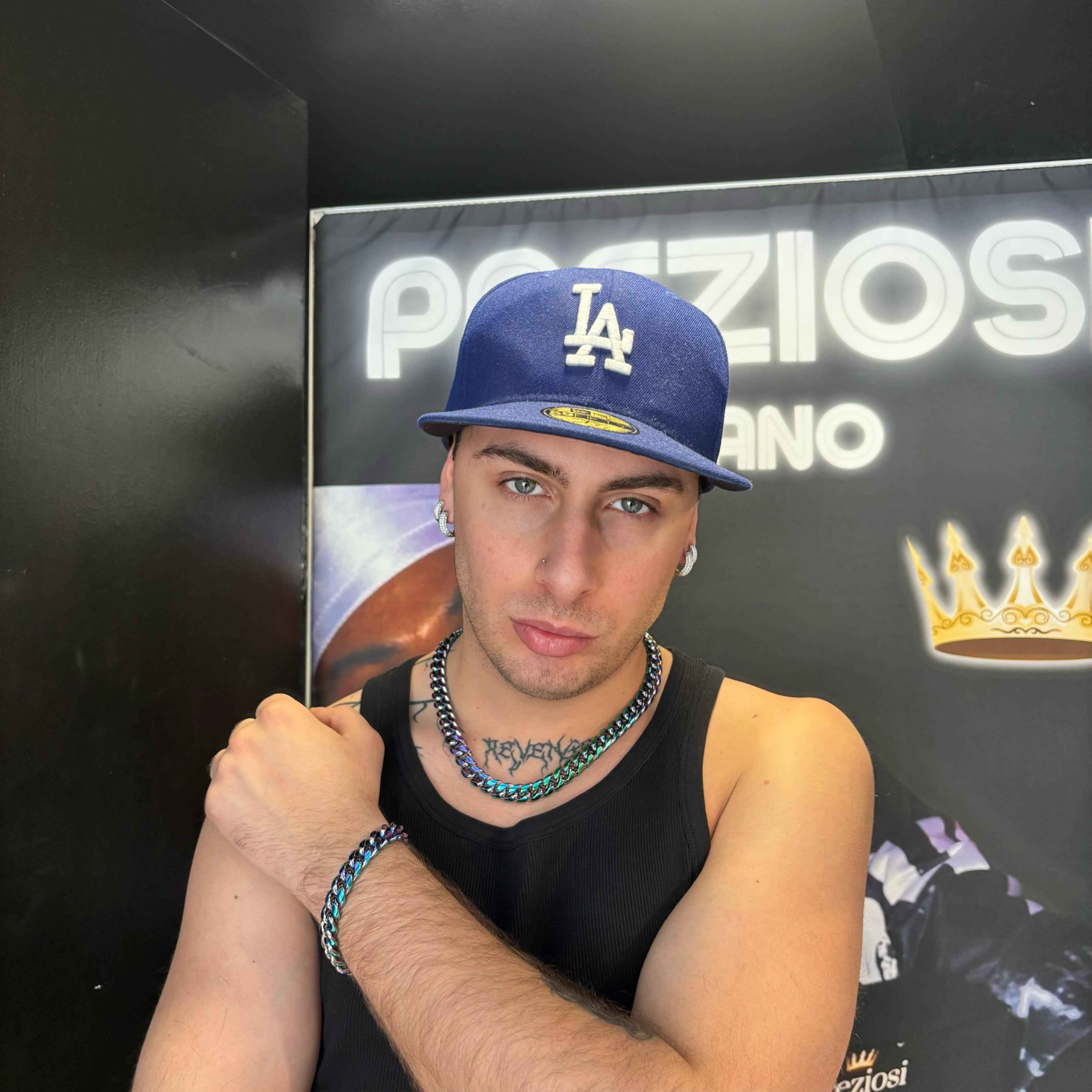 Bracciale Cubano Olografico - Preziosi Milano