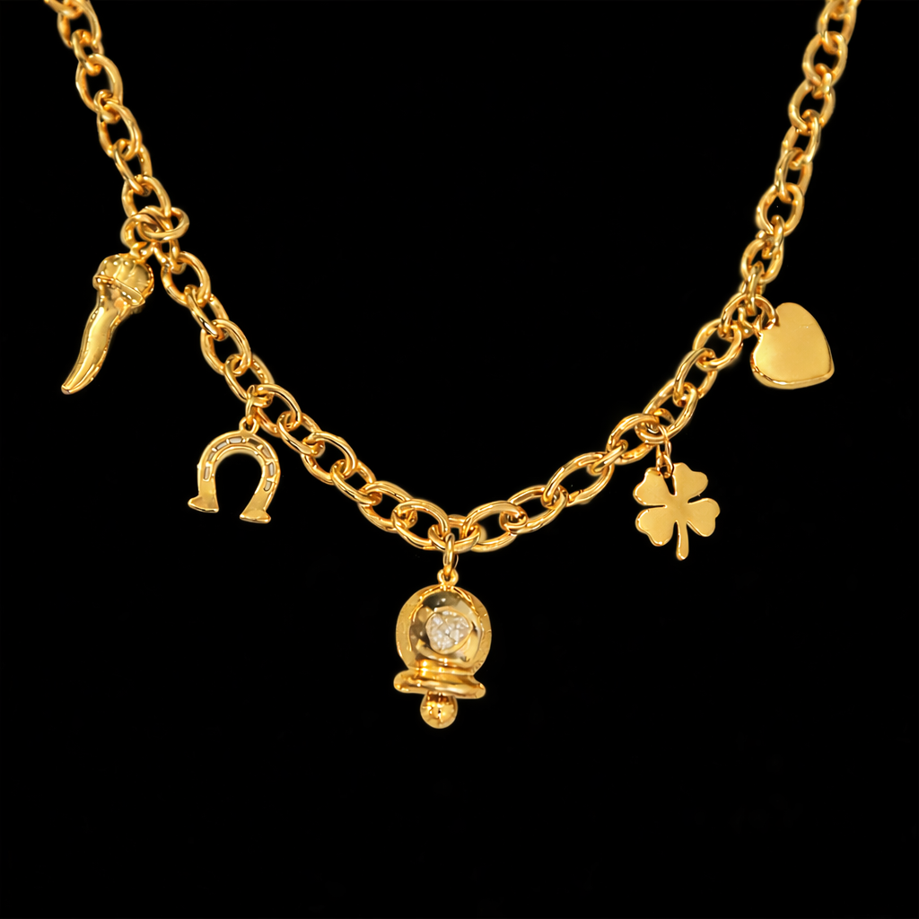 Collana Lucky Campanellino Oro
