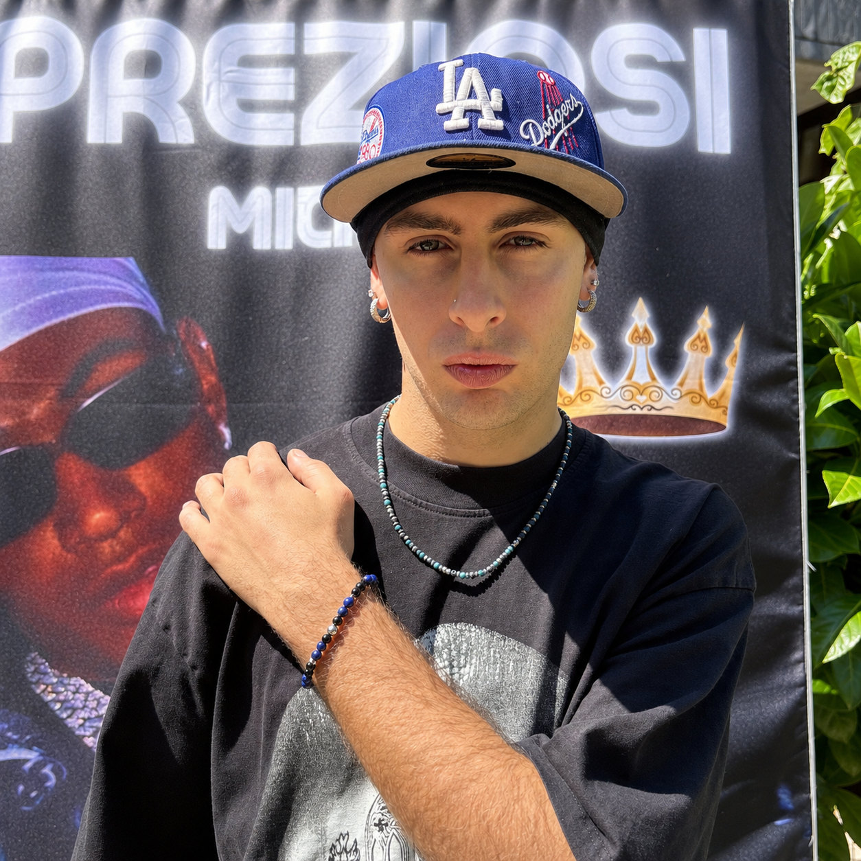 Collana Ultras Nero Azzurra