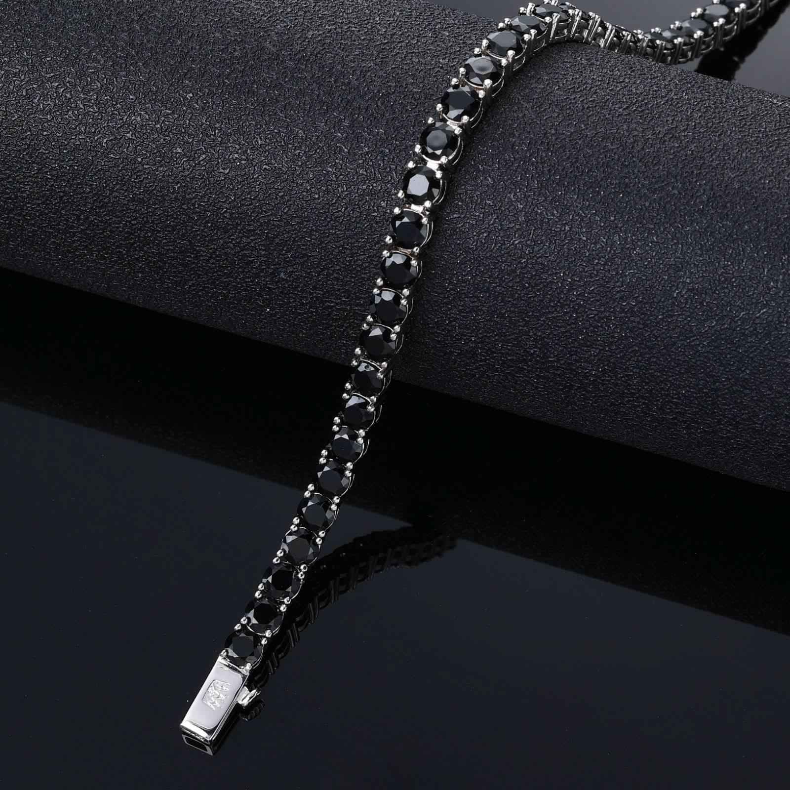 Bracciale Tennis Luxury Nero - Preziosi Milano