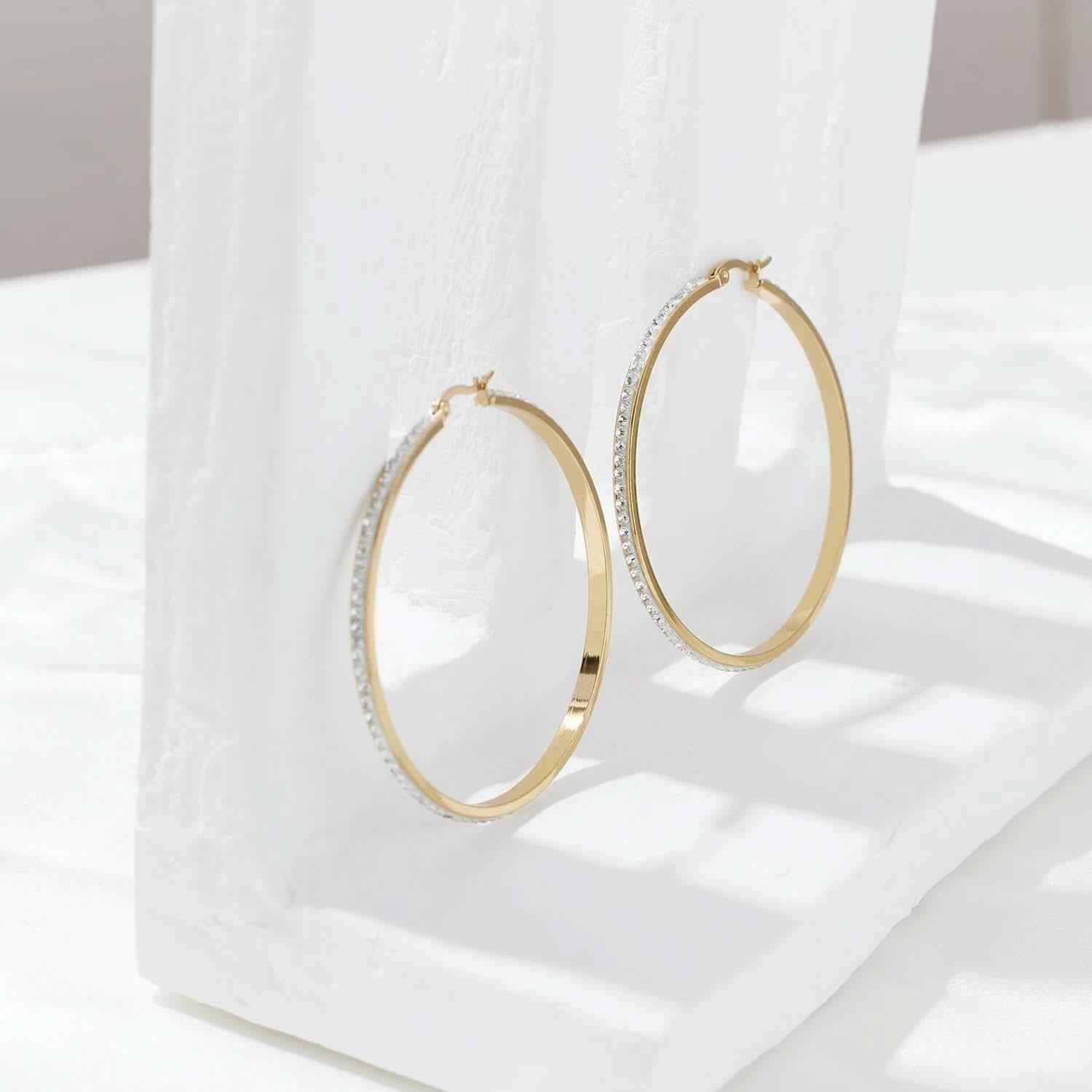 Orecchini Penelope Oro 7cm - Preziosi Milano