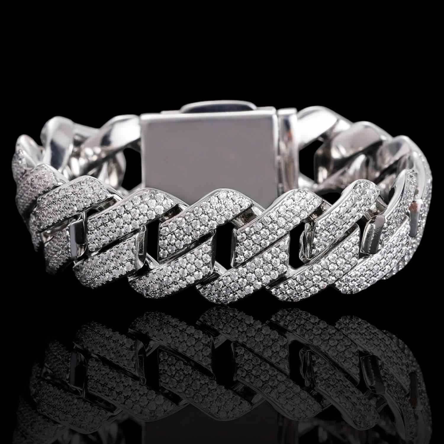 Bracciale Ice Square Luxury 19mm - Preziosi Milano