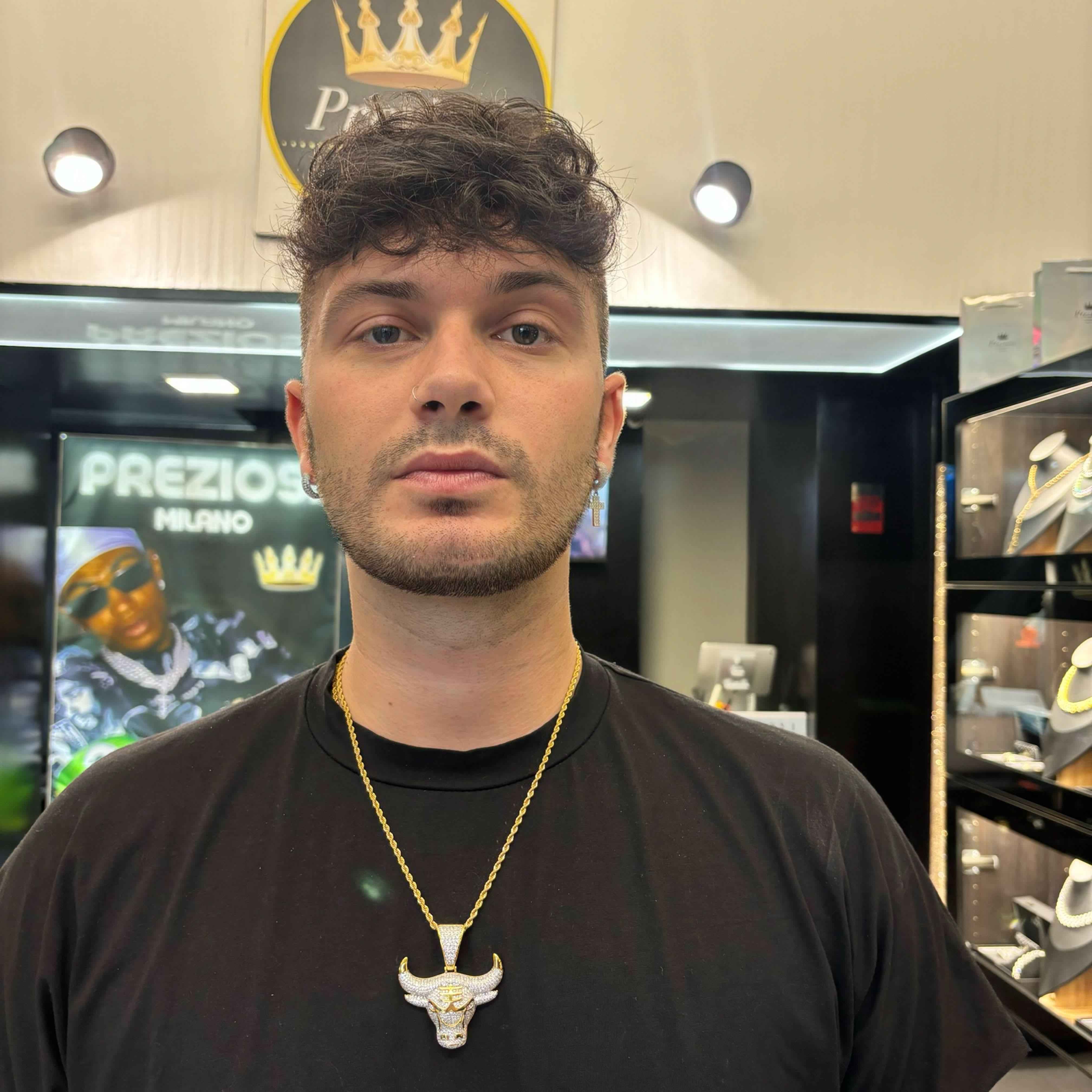 Ciondolo Chicago Bulls - Preziosi Milano