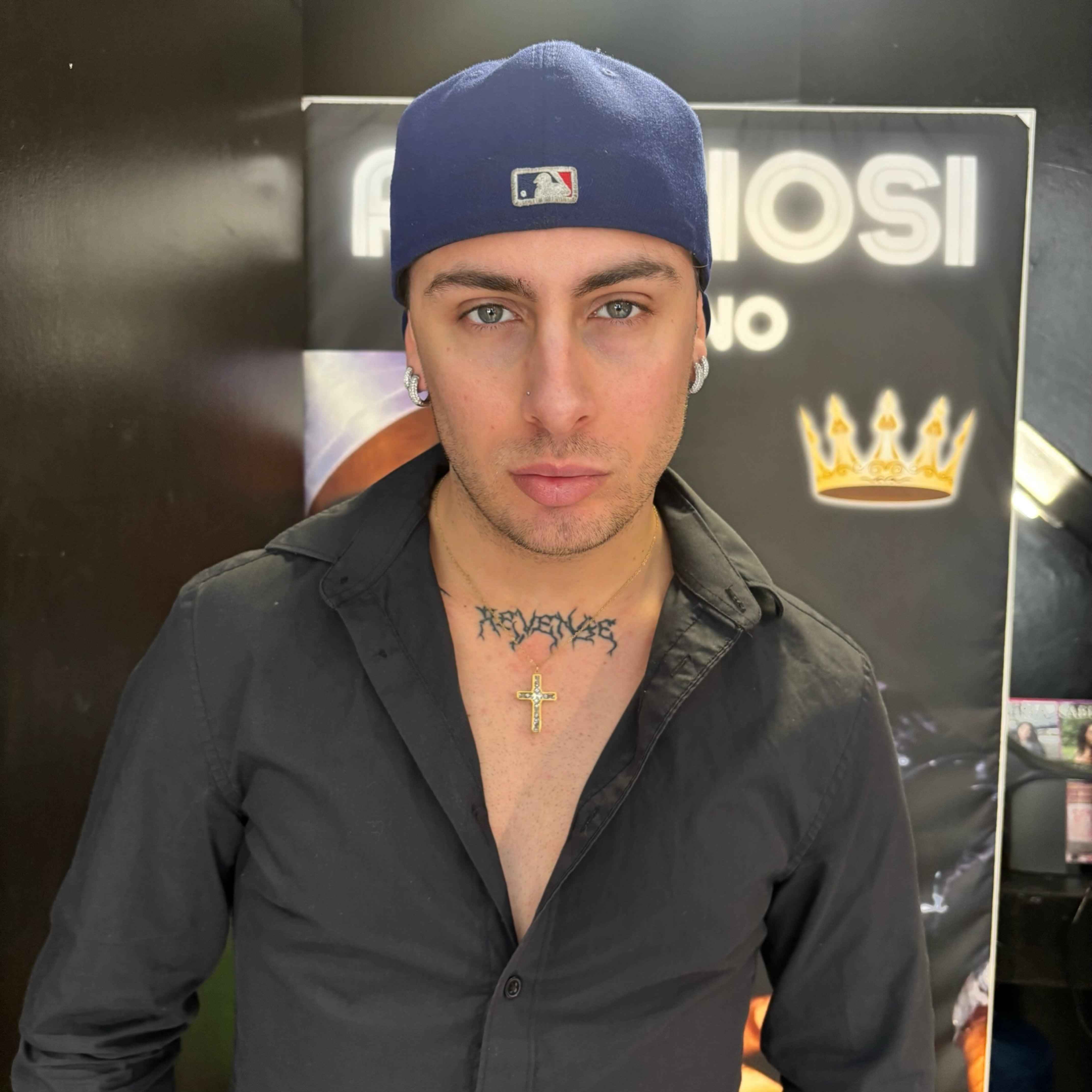 Croce Oro Baguette - Preziosi Milano