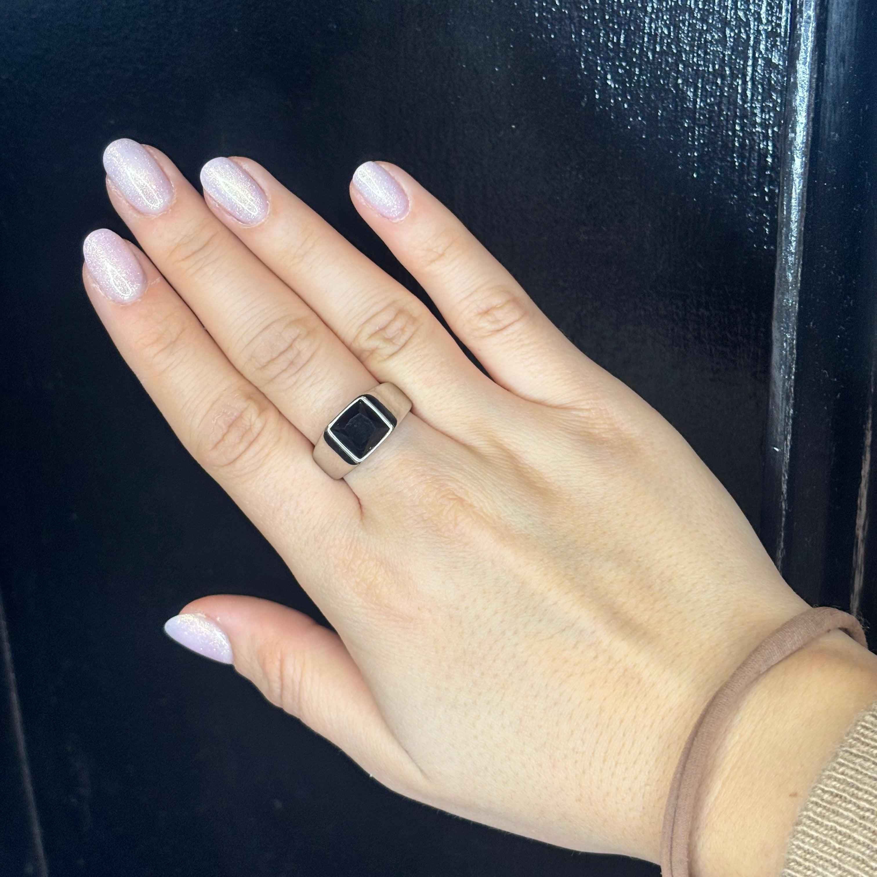 Anello Aura Nero - Preziosi Milano