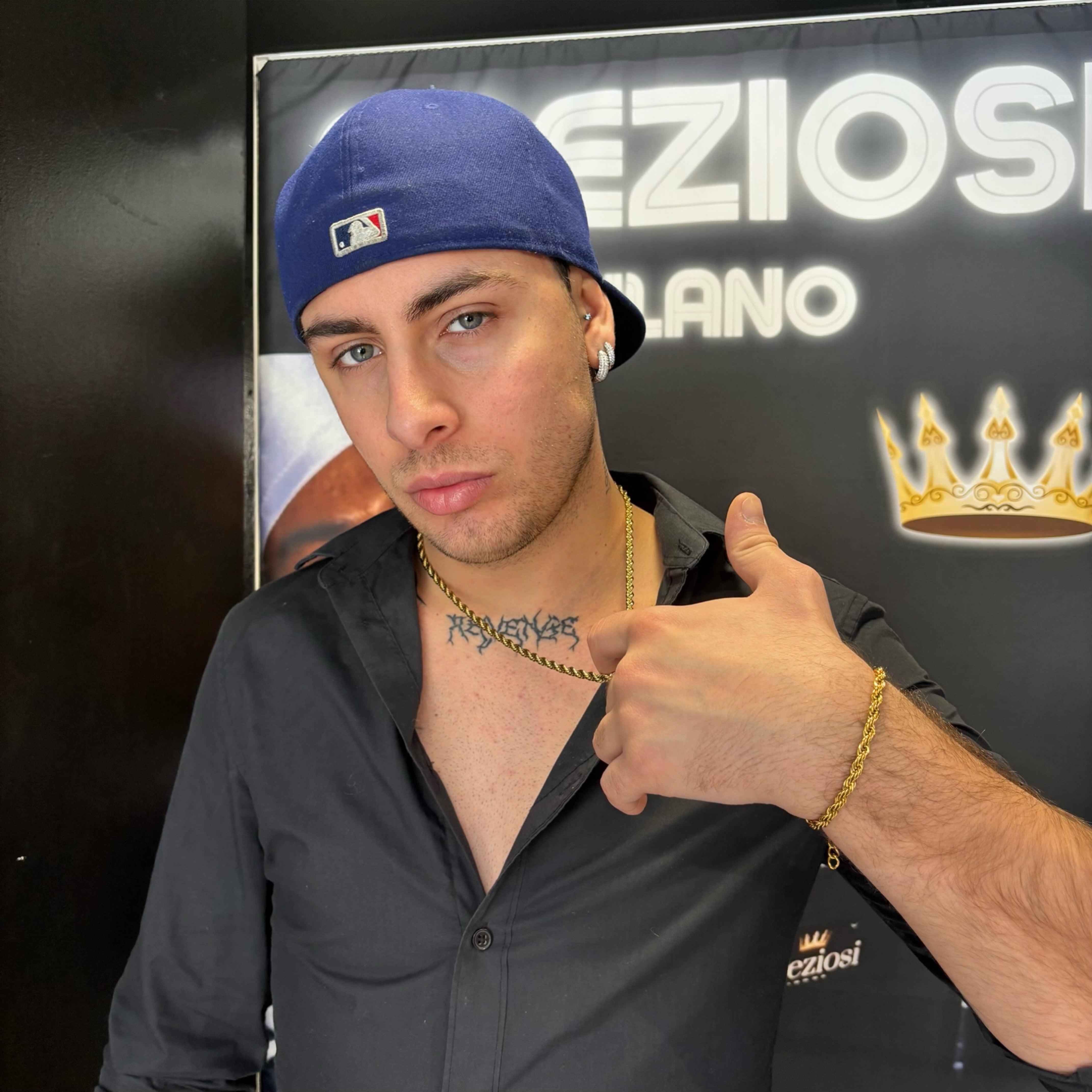 Collana Treccia Oro - Preziosi Milano