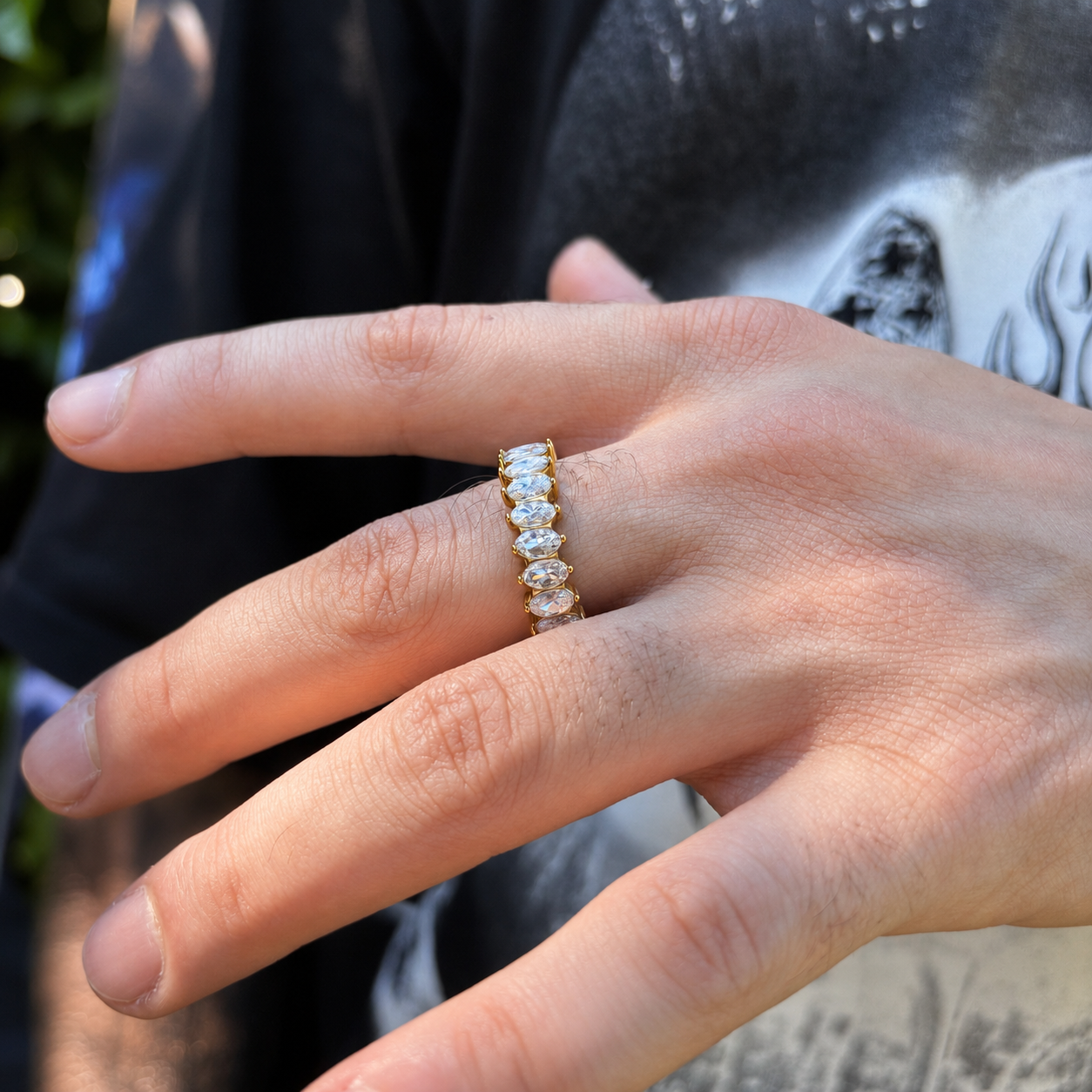 Anello Cristal Oro