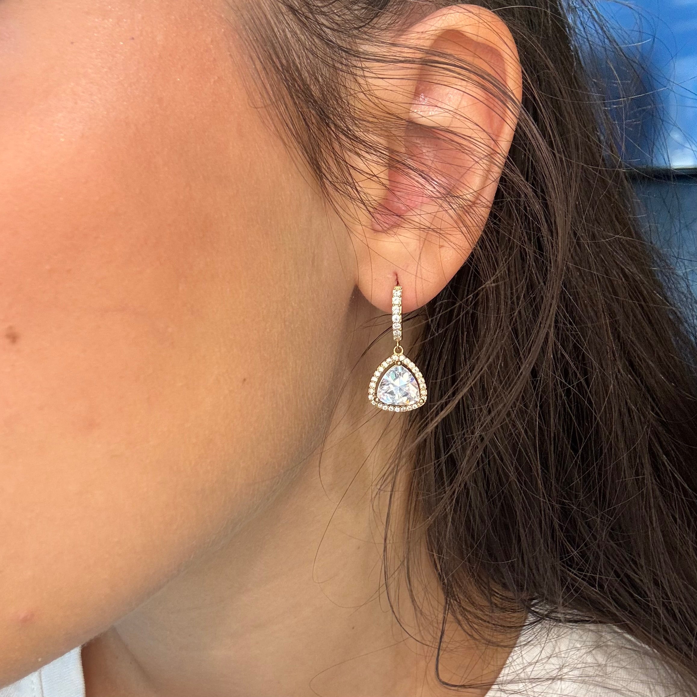 Orecchini Diamond Point Oro - Preziosi Milano