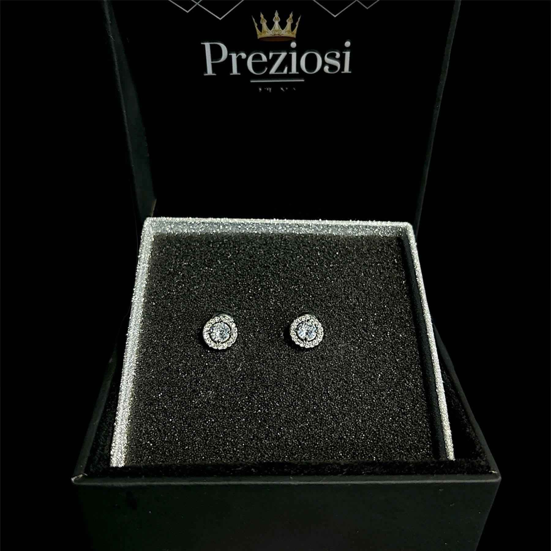 Orecchini Cristal Acciaio - Preziosi Milano