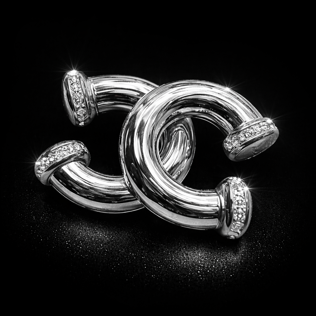 Cuff/Orecchini Argento