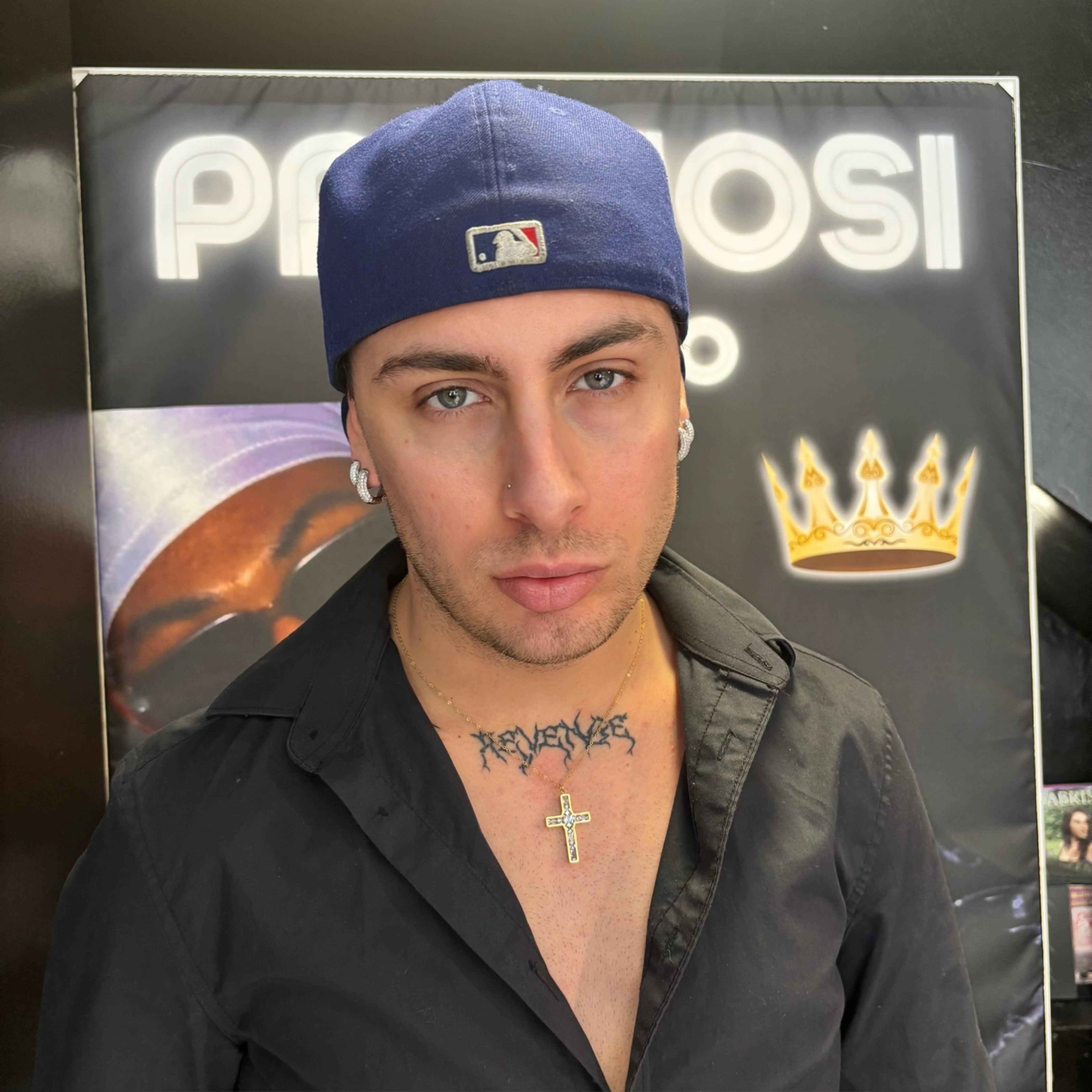 Croce Oro Baguette - Preziosi Milano