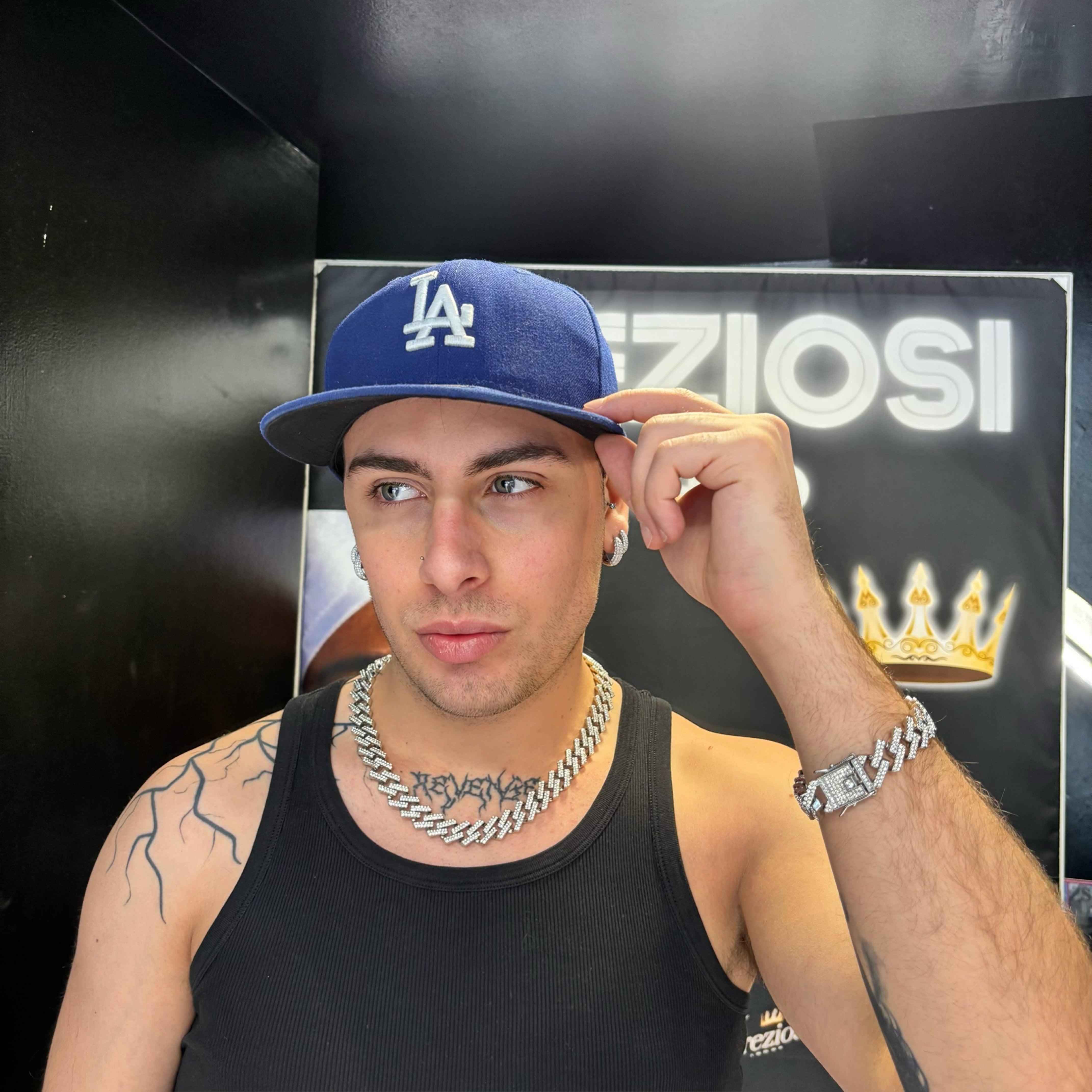 Collana Ice Trap Argento - Preziosi Milano