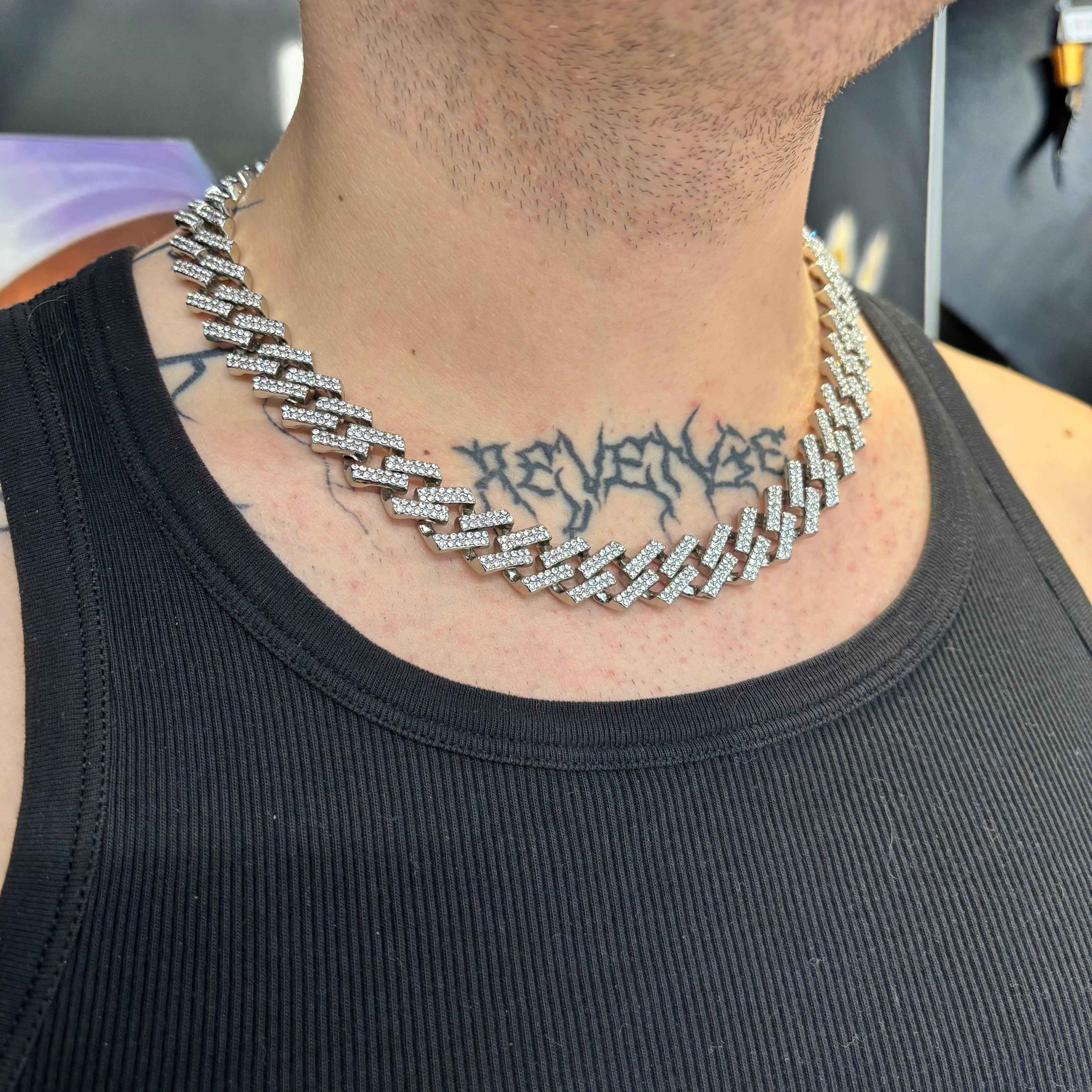 Collana Ice Trap Argento - Preziosi Milano