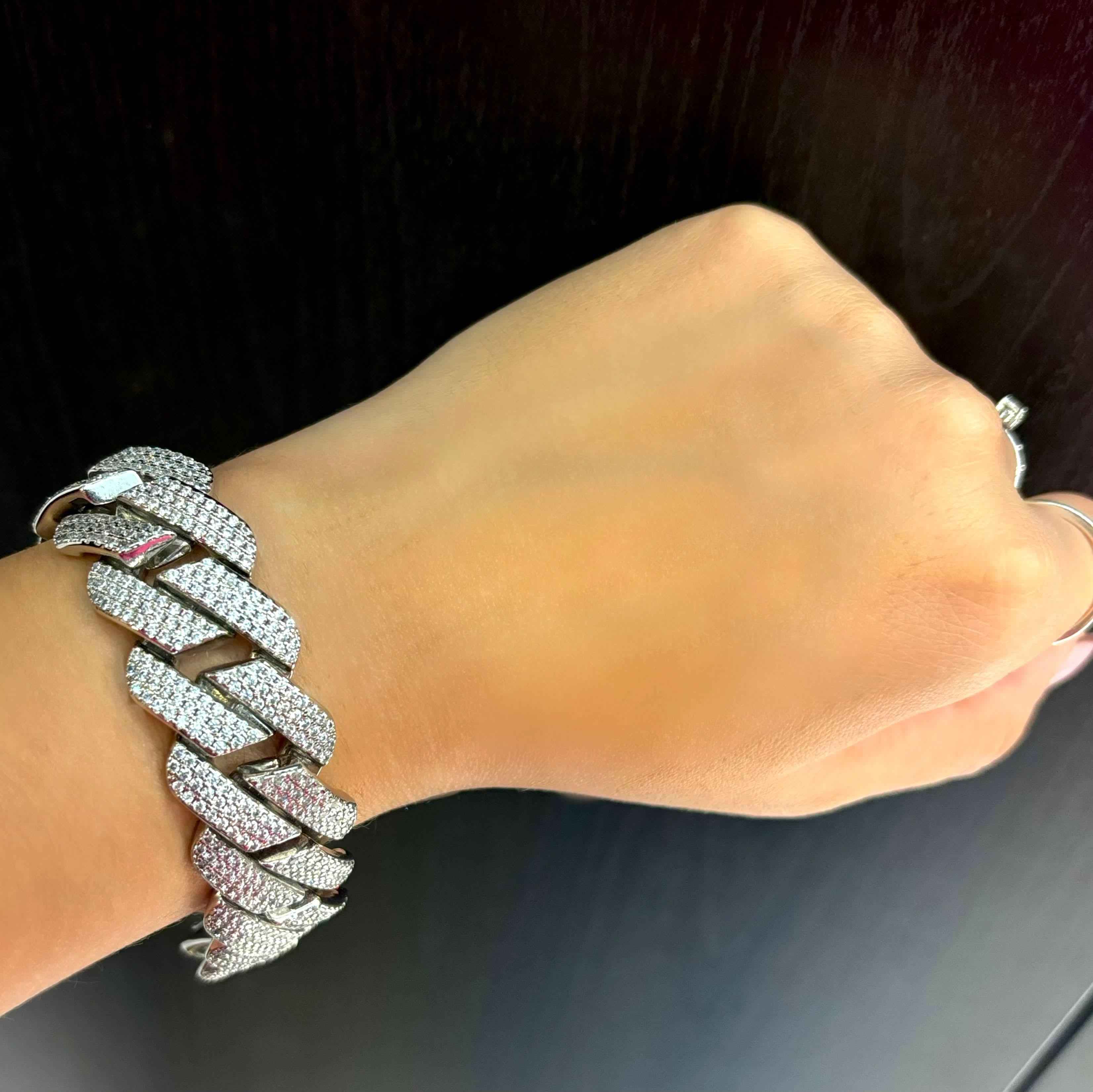 Bracciale Ice Square Luxury 19mm - Preziosi Milano