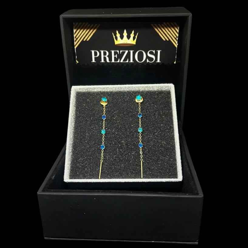 Orecchini Shine Blu - Preziosi Milano