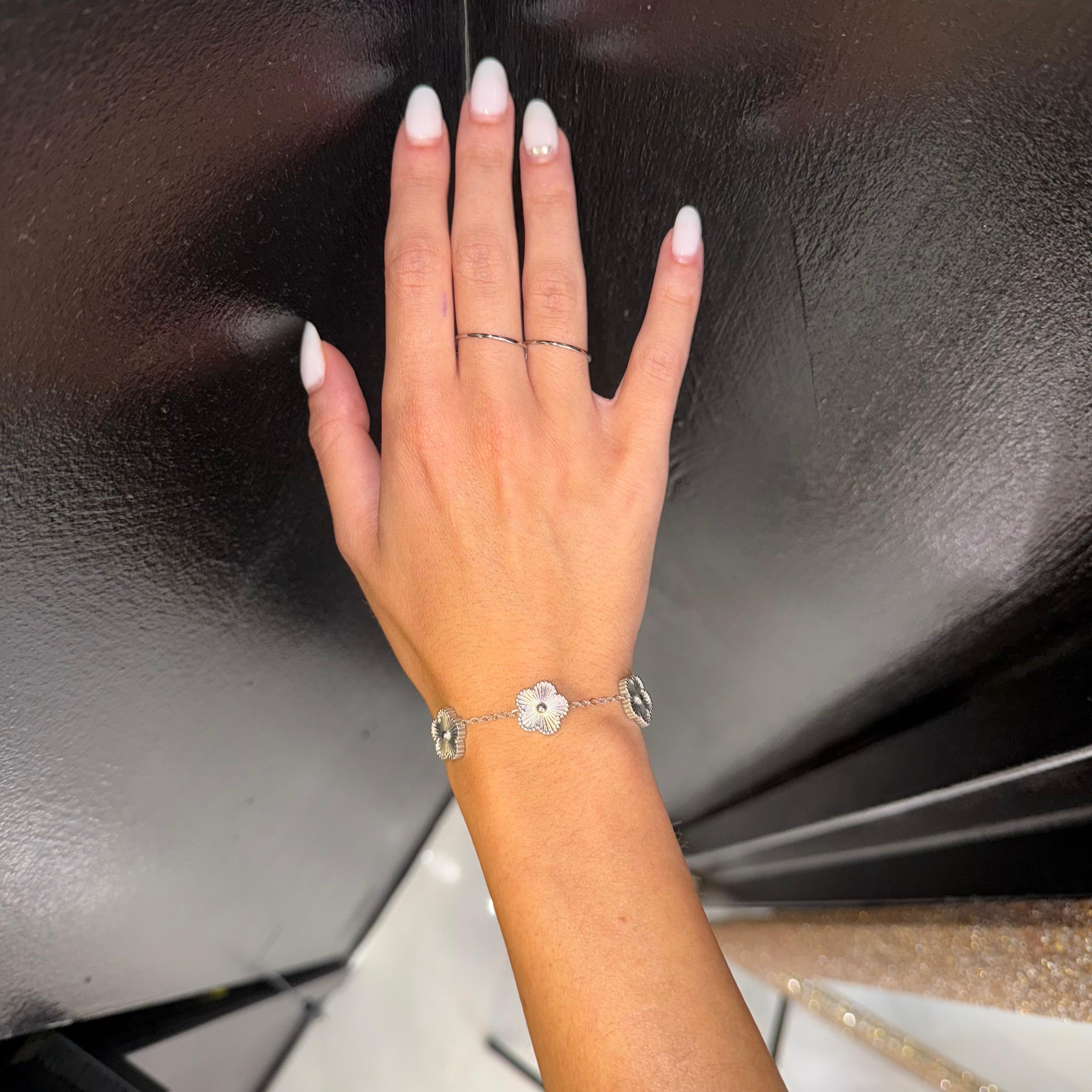 Bracciale Silver Flower - Preziosi Milano