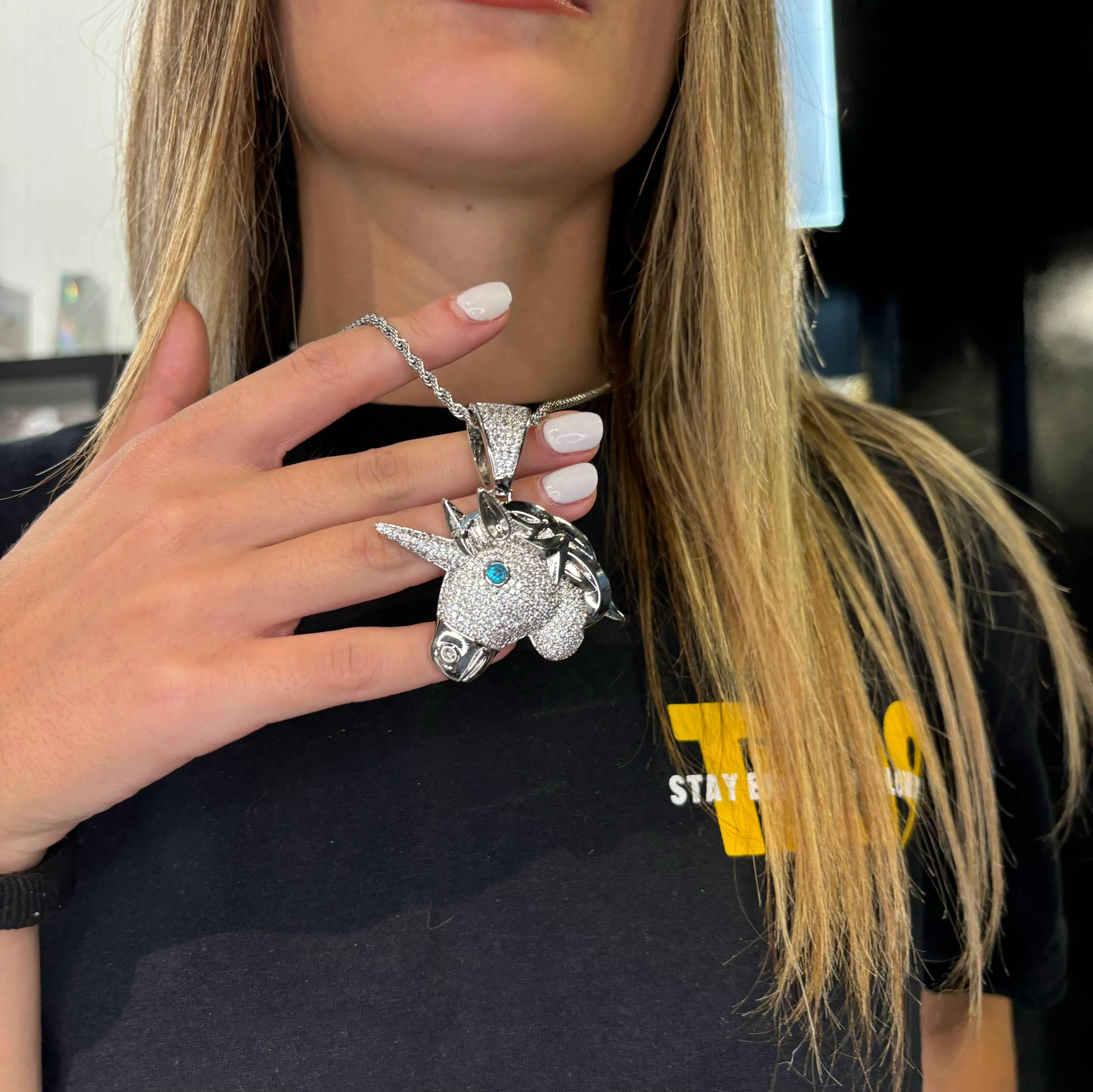 Ciondolo Unicorno - Preziosi Milano